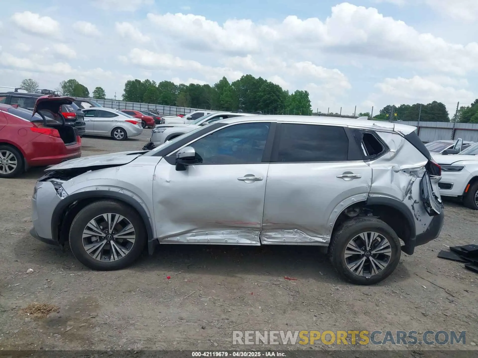 15 Photograph of a damaged car 5N1BT3BA3PC841757 NISSAN ROGUE 2023