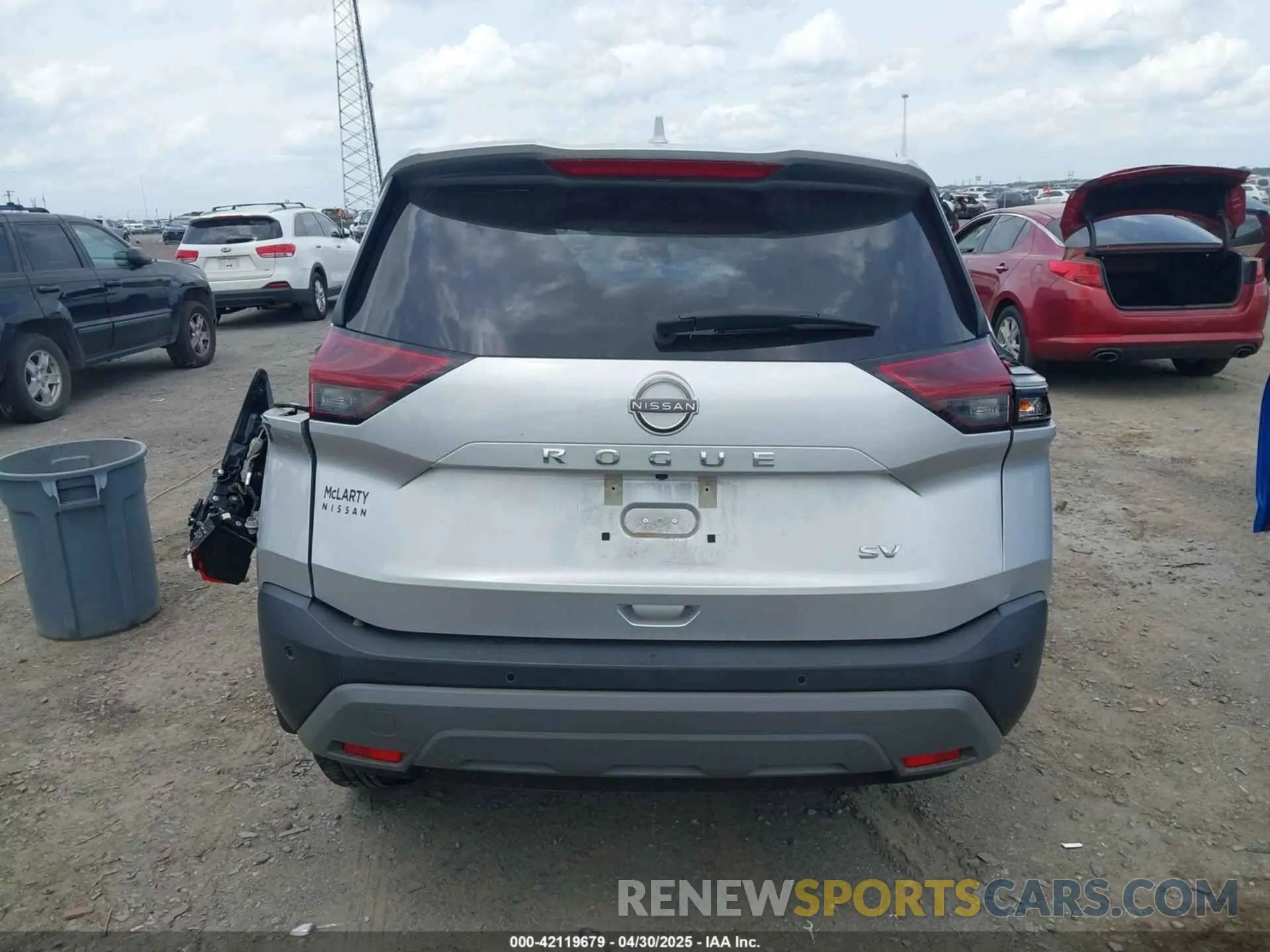 17 Photograph of a damaged car 5N1BT3BA3PC841757 NISSAN ROGUE 2023