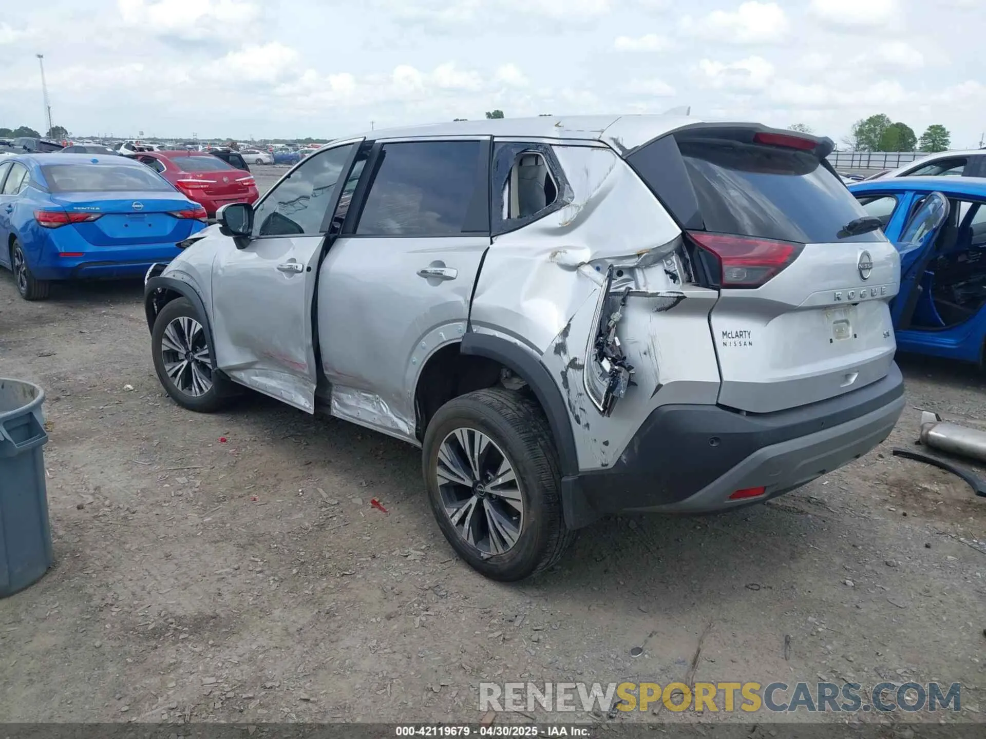 3 Photograph of a damaged car 5N1BT3BA3PC841757 NISSAN ROGUE 2023