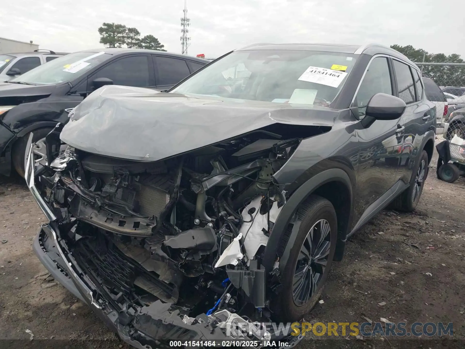 2 Photograph of a damaged car 5N1BT3BA3PC889145 NISSAN ROGUE 2023