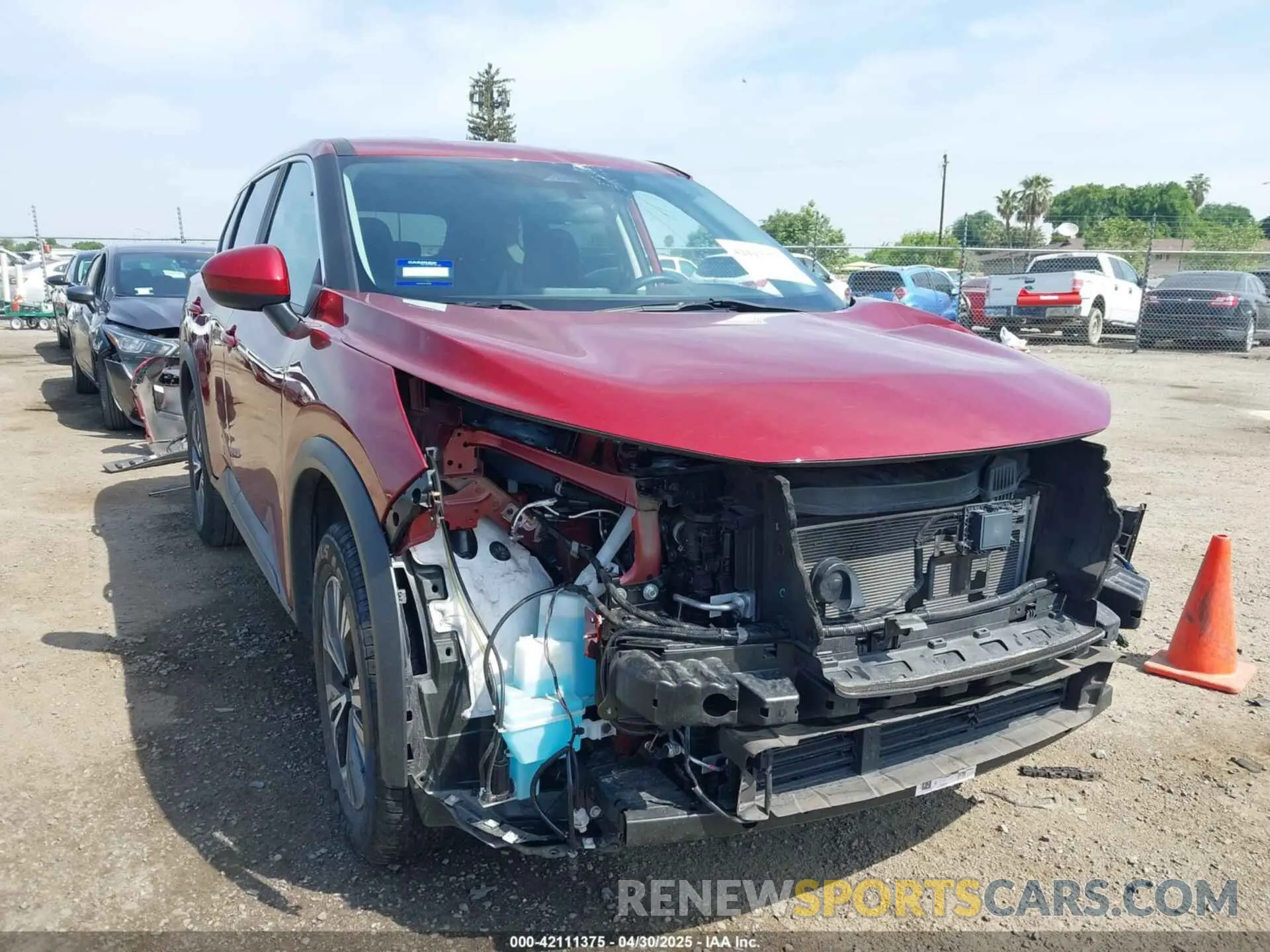 1 Photograph of a damaged car 5N1BT3BA3PC945665 NISSAN ROGUE 2023