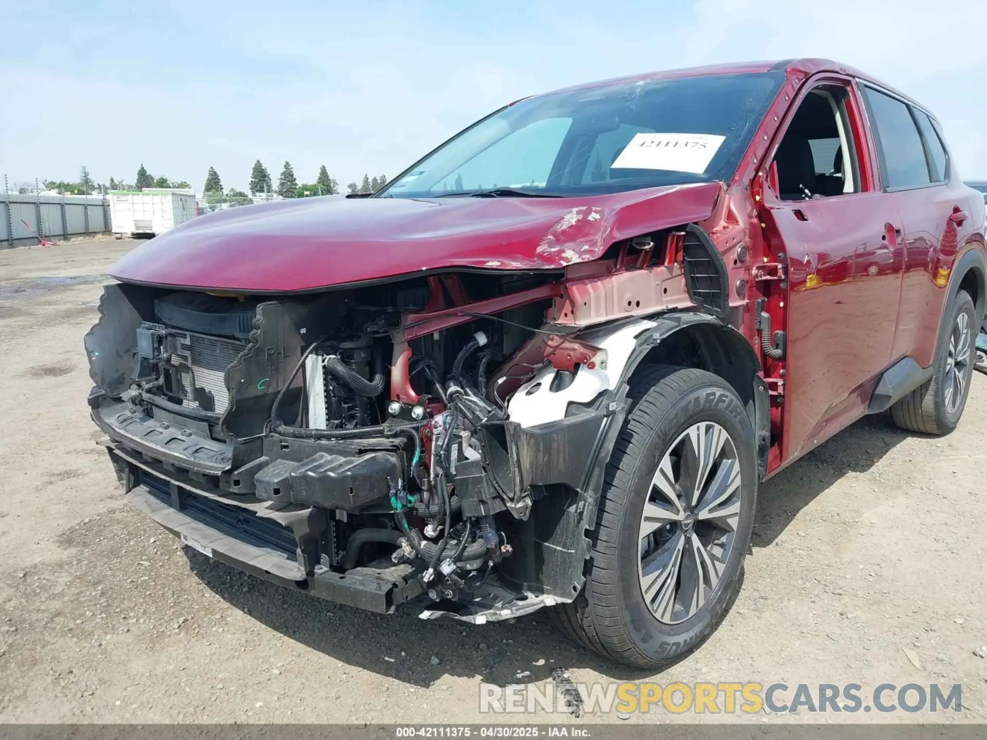 6 Photograph of a damaged car 5N1BT3BA3PC945665 NISSAN ROGUE 2023