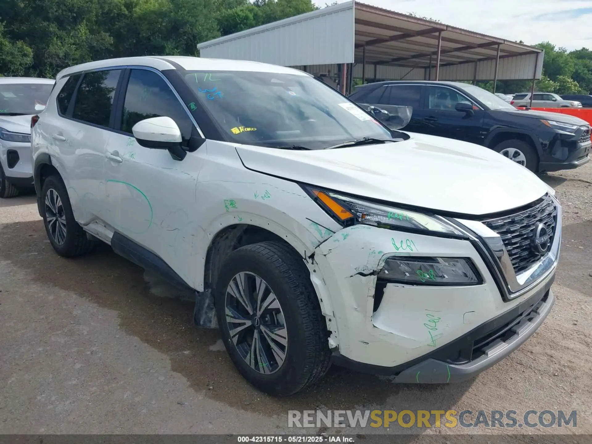 1 Photograph of a damaged car 5N1BT3BA4PC873634 NISSAN ROGUE 2023