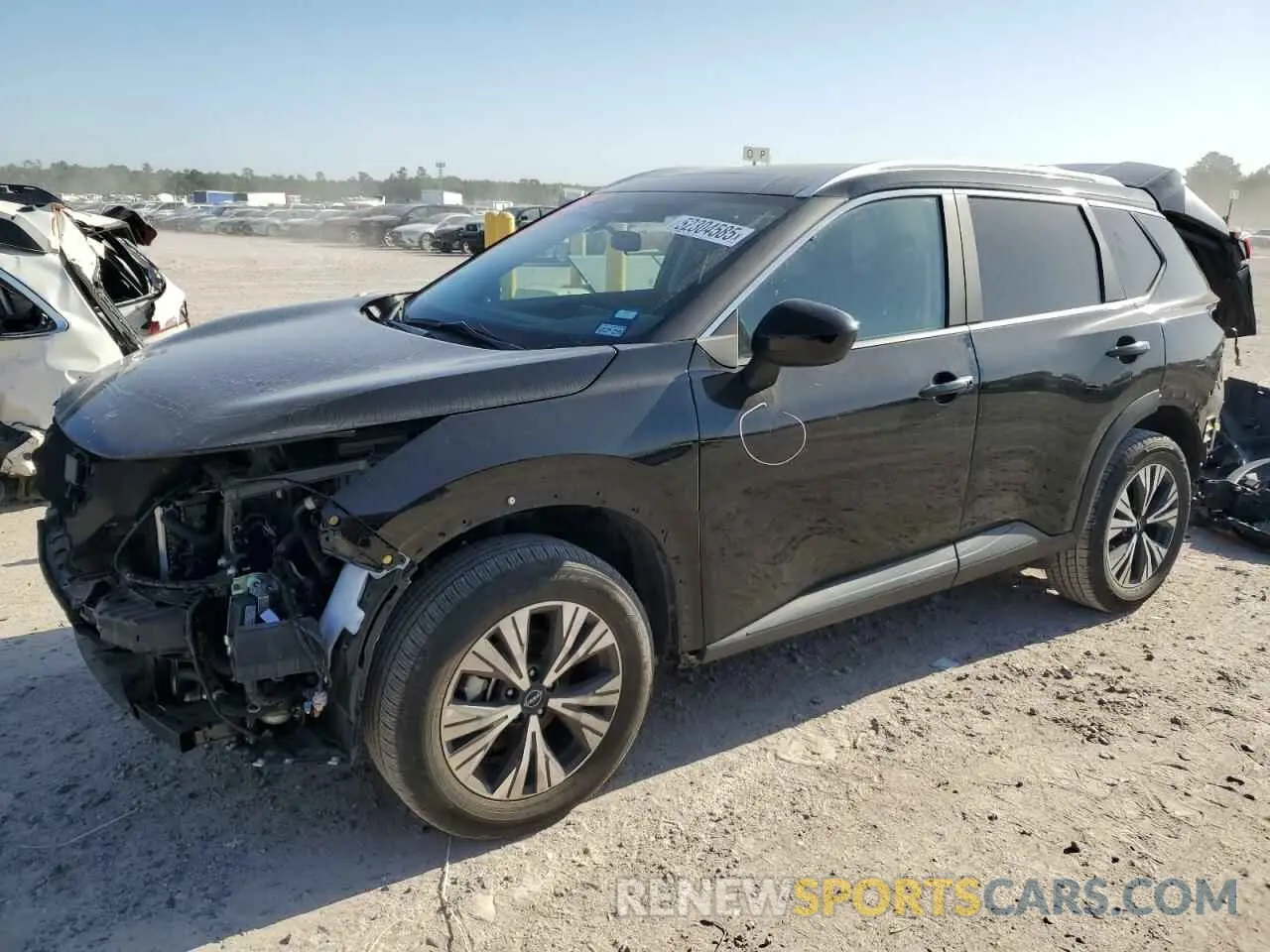 1 Photograph of a damaged car 5N1BT3BA4PC875545 NISSAN ROGUE 2023