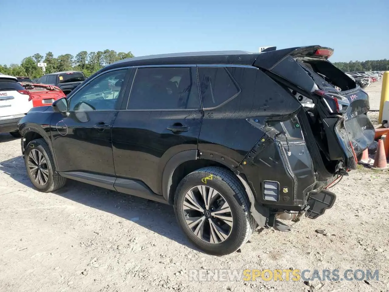 2 Photograph of a damaged car 5N1BT3BA4PC875545 NISSAN ROGUE 2023