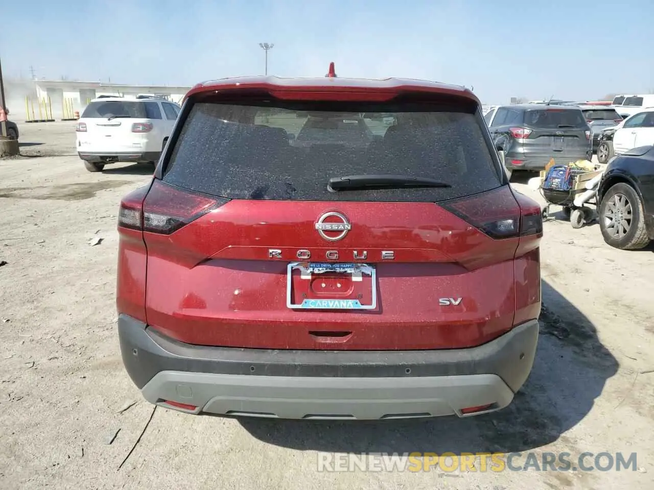 6 Photograph of a damaged car 5N1BT3BA5PC944100 NISSAN ROGUE 2023