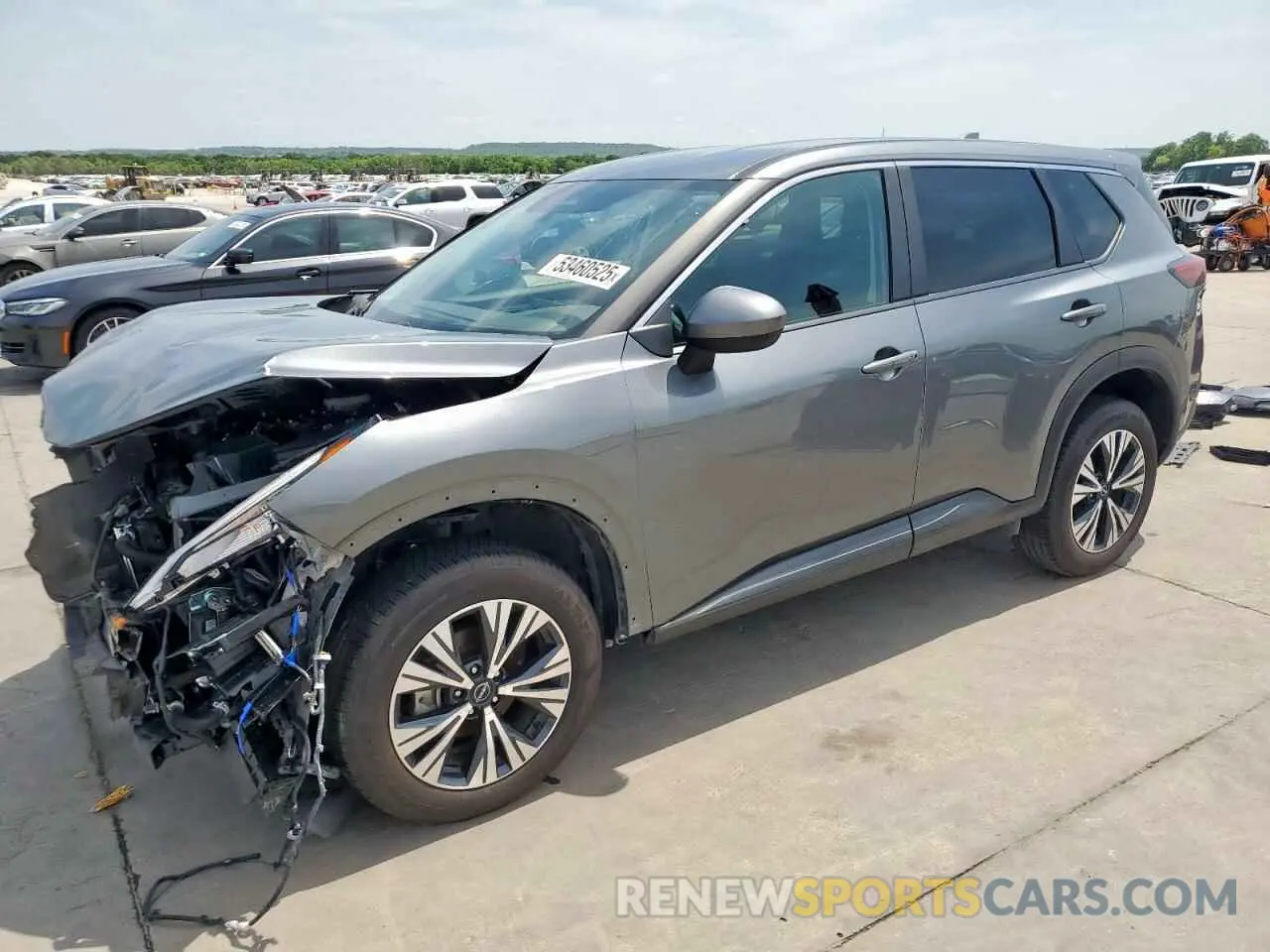 1 Photograph of a damaged car 5N1BT3BA6PC845351 NISSAN ROGUE 2023