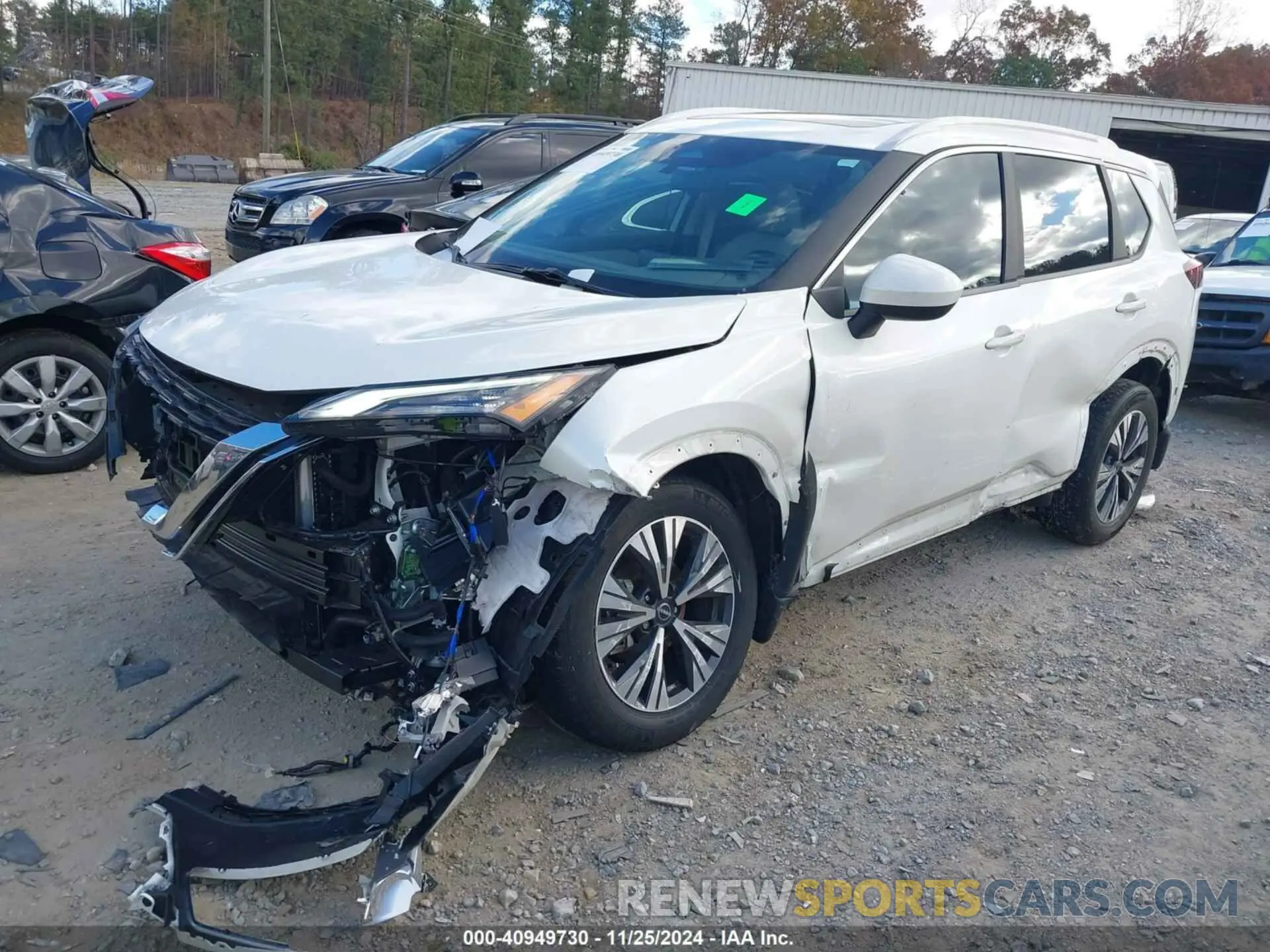 14 Photograph of a damaged car 5N1BT3BA6PC846645 NISSAN ROGUE 2023