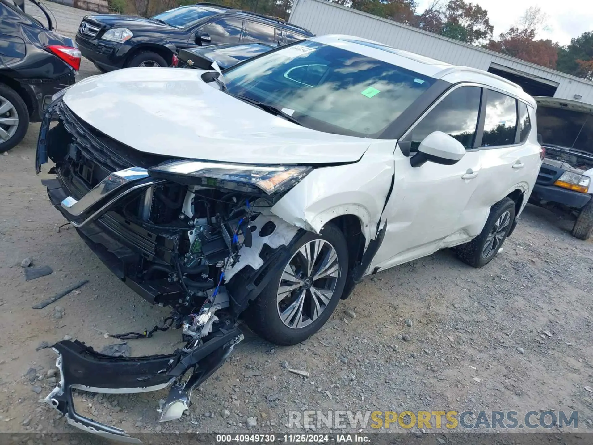 2 Photograph of a damaged car 5N1BT3BA6PC846645 NISSAN ROGUE 2023