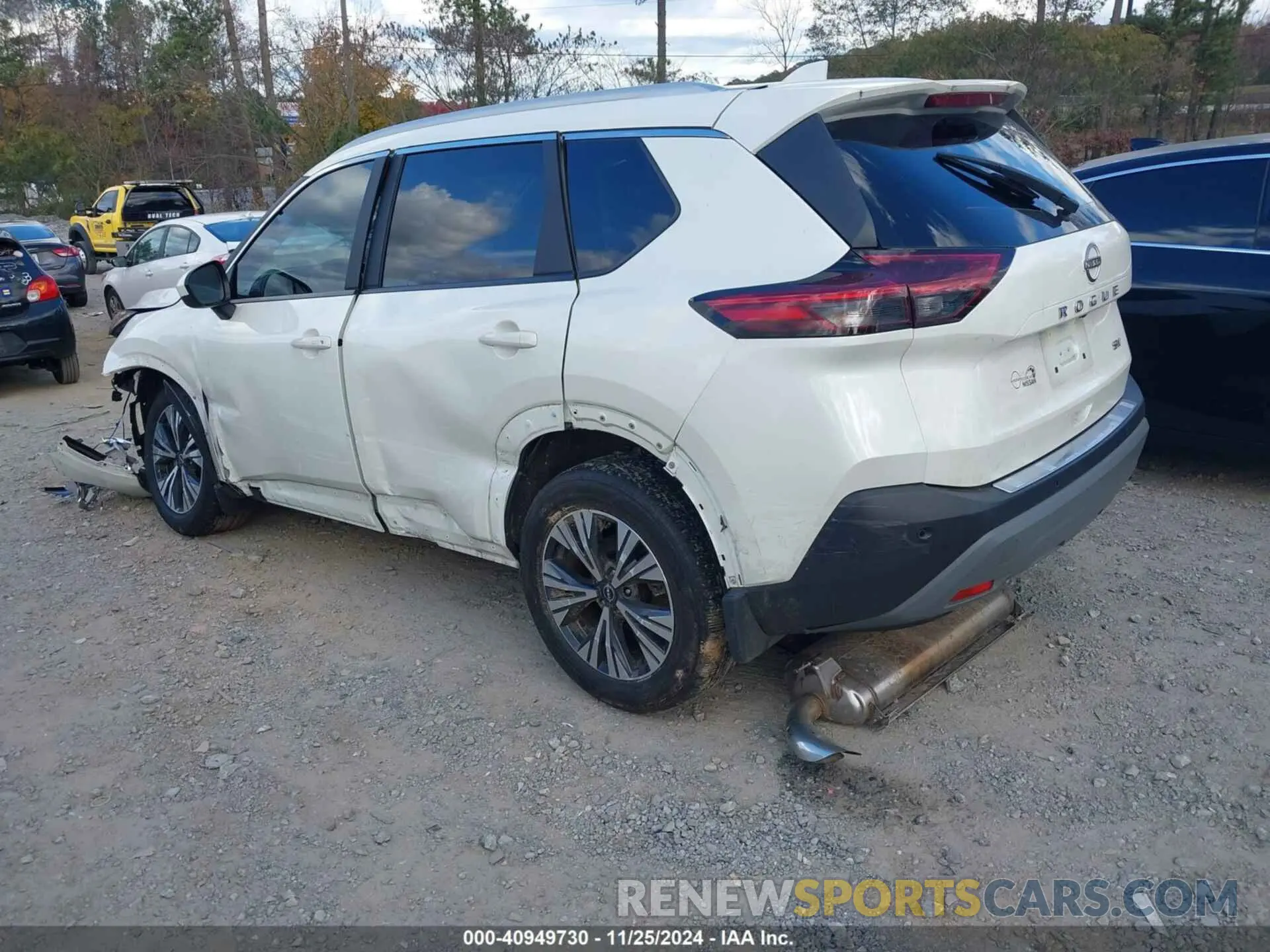 3 Photograph of a damaged car 5N1BT3BA6PC846645 NISSAN ROGUE 2023