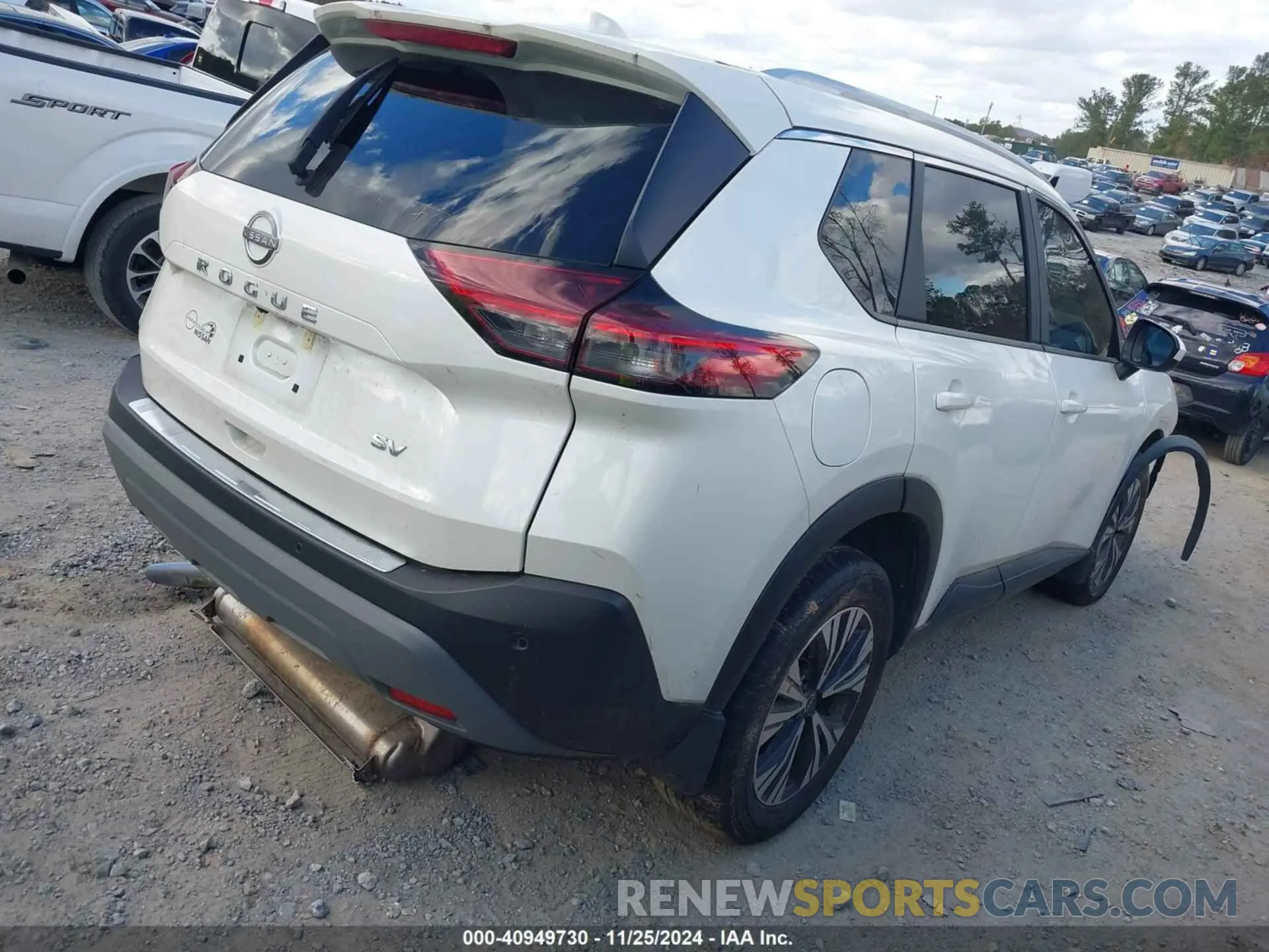 4 Photograph of a damaged car 5N1BT3BA6PC846645 NISSAN ROGUE 2023
