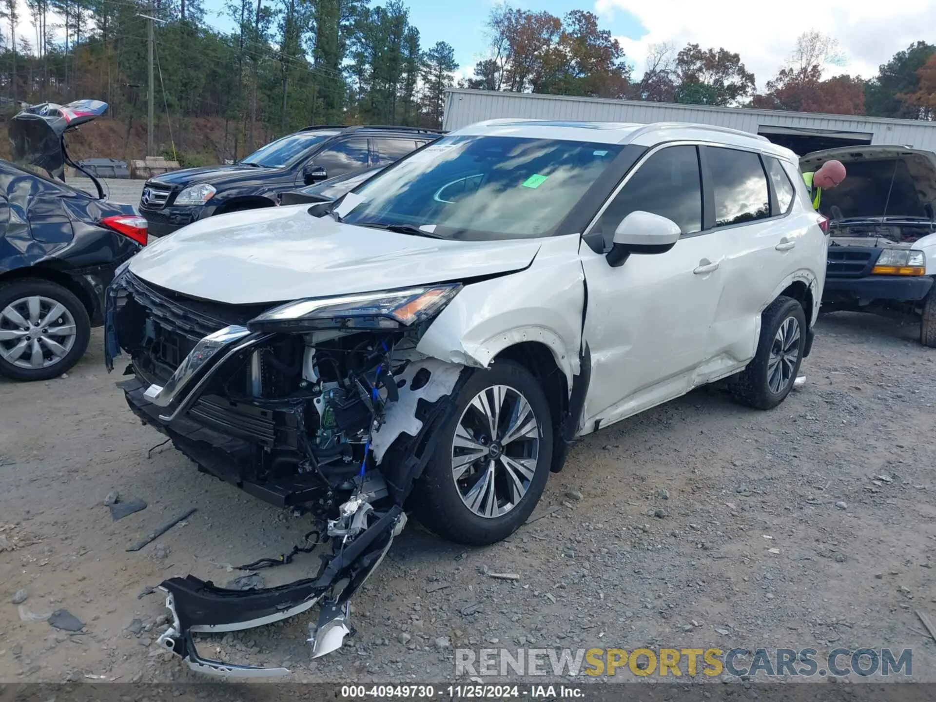 6 Photograph of a damaged car 5N1BT3BA6PC846645 NISSAN ROGUE 2023