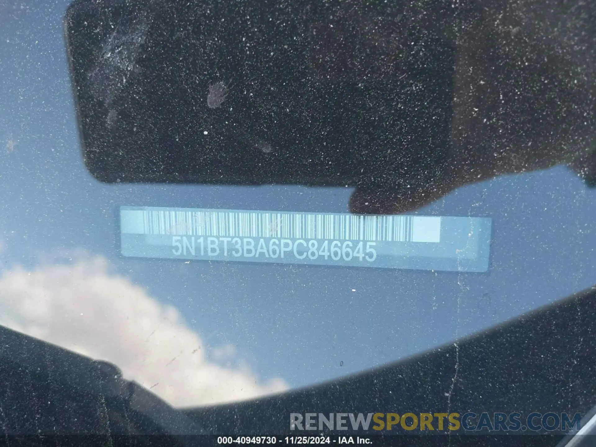 9 Photograph of a damaged car 5N1BT3BA6PC846645 NISSAN ROGUE 2023