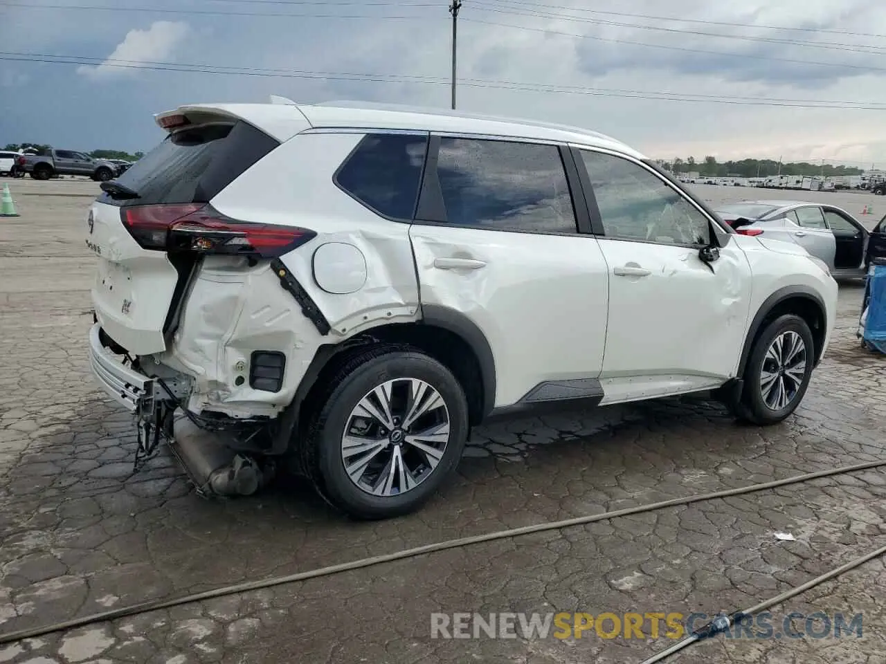 3 Photograph of a damaged car 5N1BT3BA6PC911185 NISSAN ROGUE 2023
