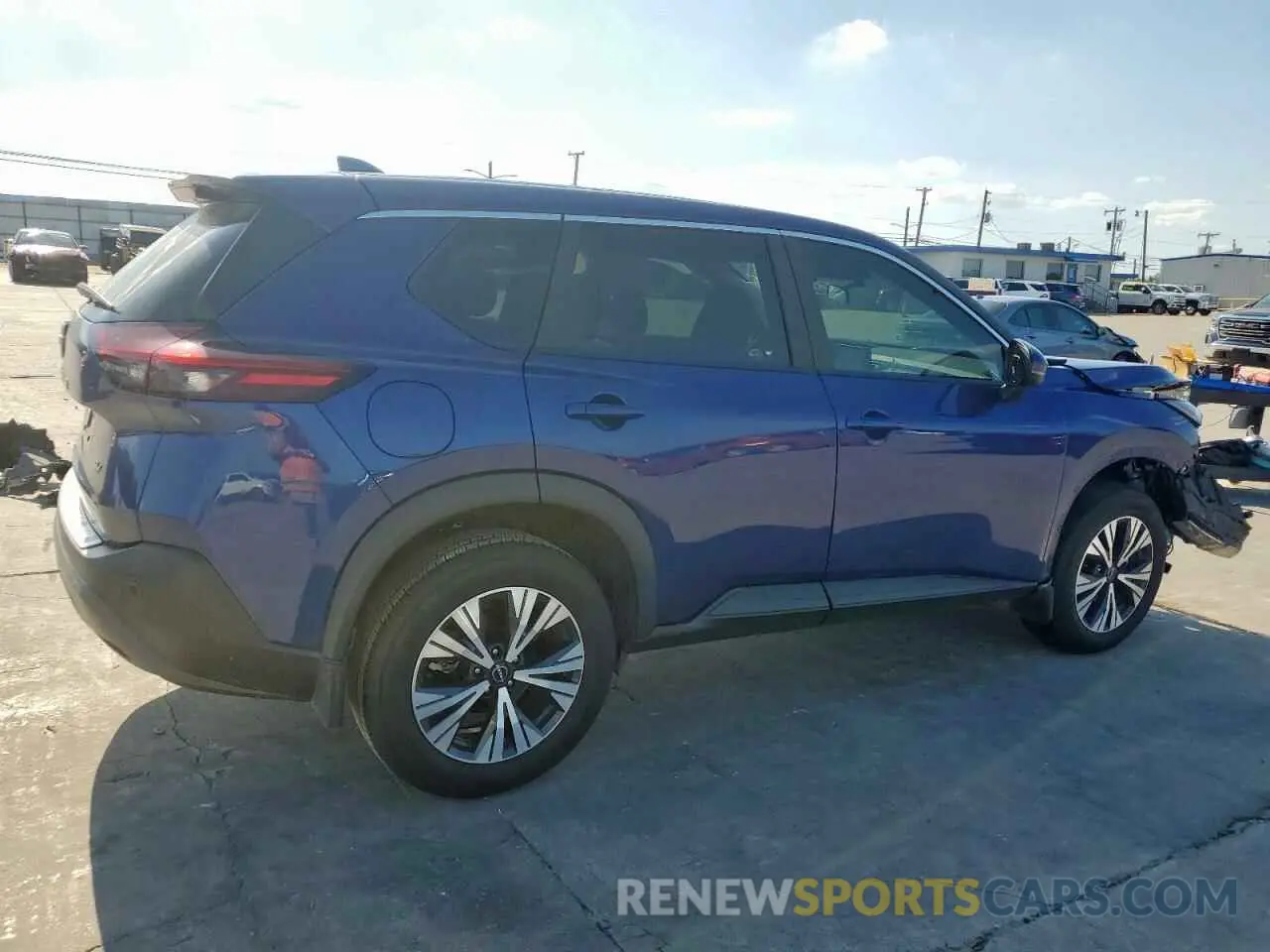 3 Photograph of a damaged car 5N1BT3BA7PC682810 NISSAN ROGUE 2023