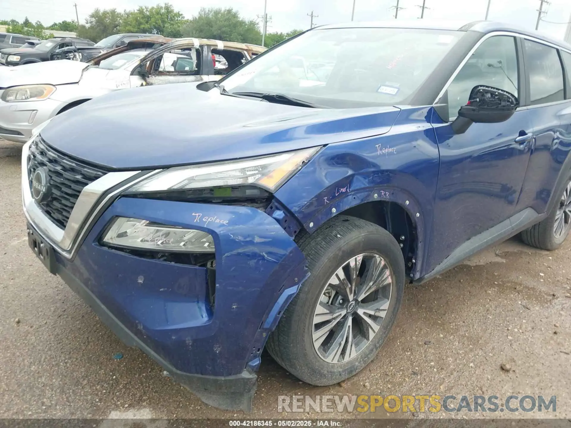 6 Фотография поврежденного автомобиля 5N1BT3BA7PC811158 NISSAN ROGUE 2023