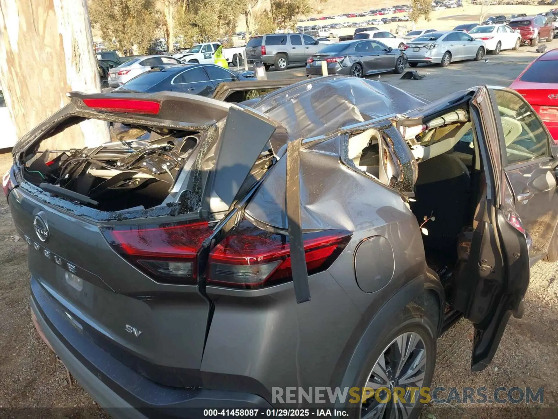 18 Photograph of a damaged car 5N1BT3BA7PC846198 NISSAN ROGUE 2023