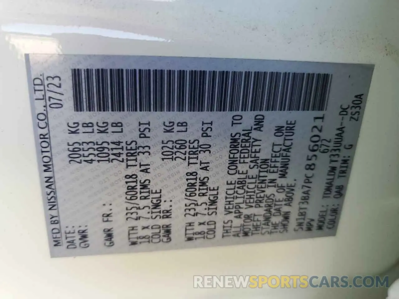 15 Фотография поврежденного автомобиля 5N1BT3BA7PC856021 NISSAN ROGUE 2023