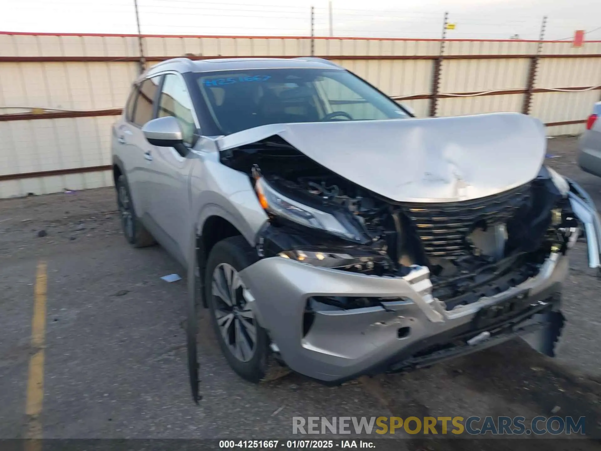 1 Photograph of a damaged car 5N1BT3BA8PC892770 NISSAN ROGUE 2023