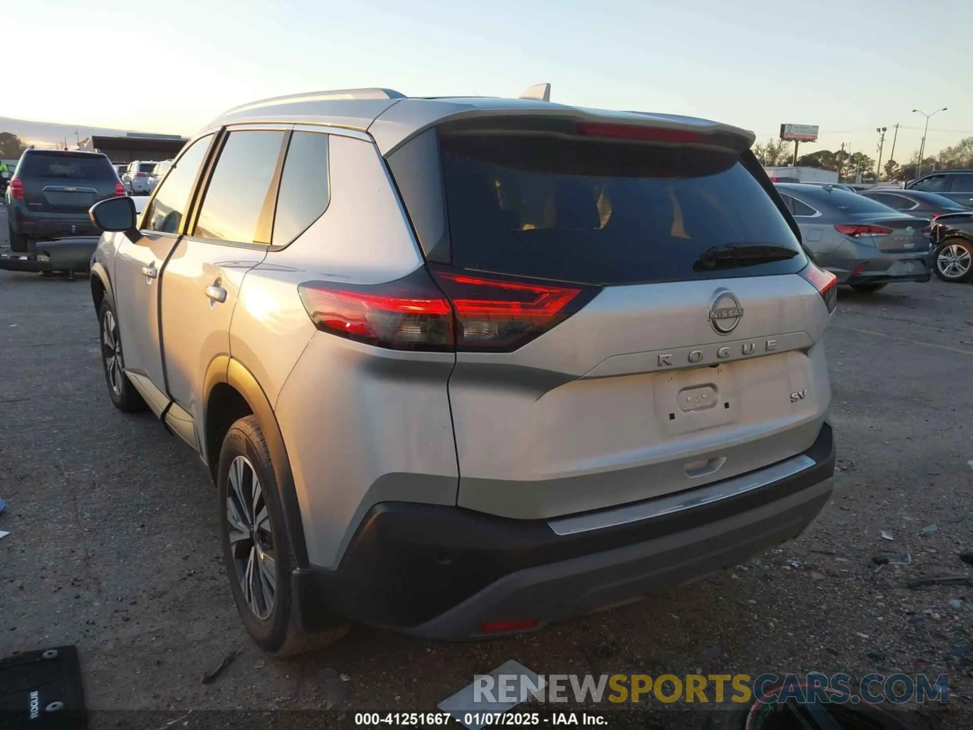 3 Photograph of a damaged car 5N1BT3BA8PC892770 NISSAN ROGUE 2023