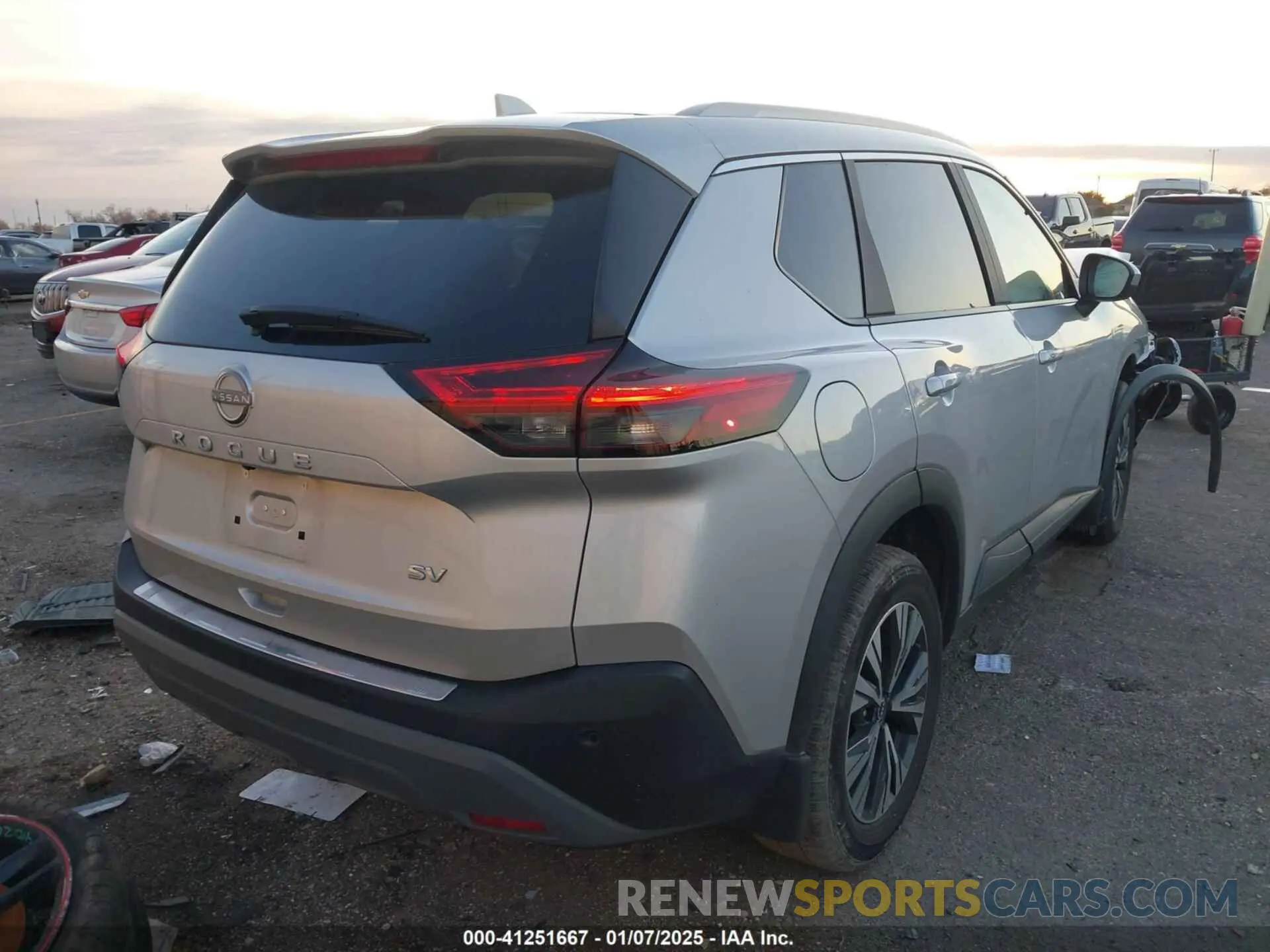 4 Photograph of a damaged car 5N1BT3BA8PC892770 NISSAN ROGUE 2023