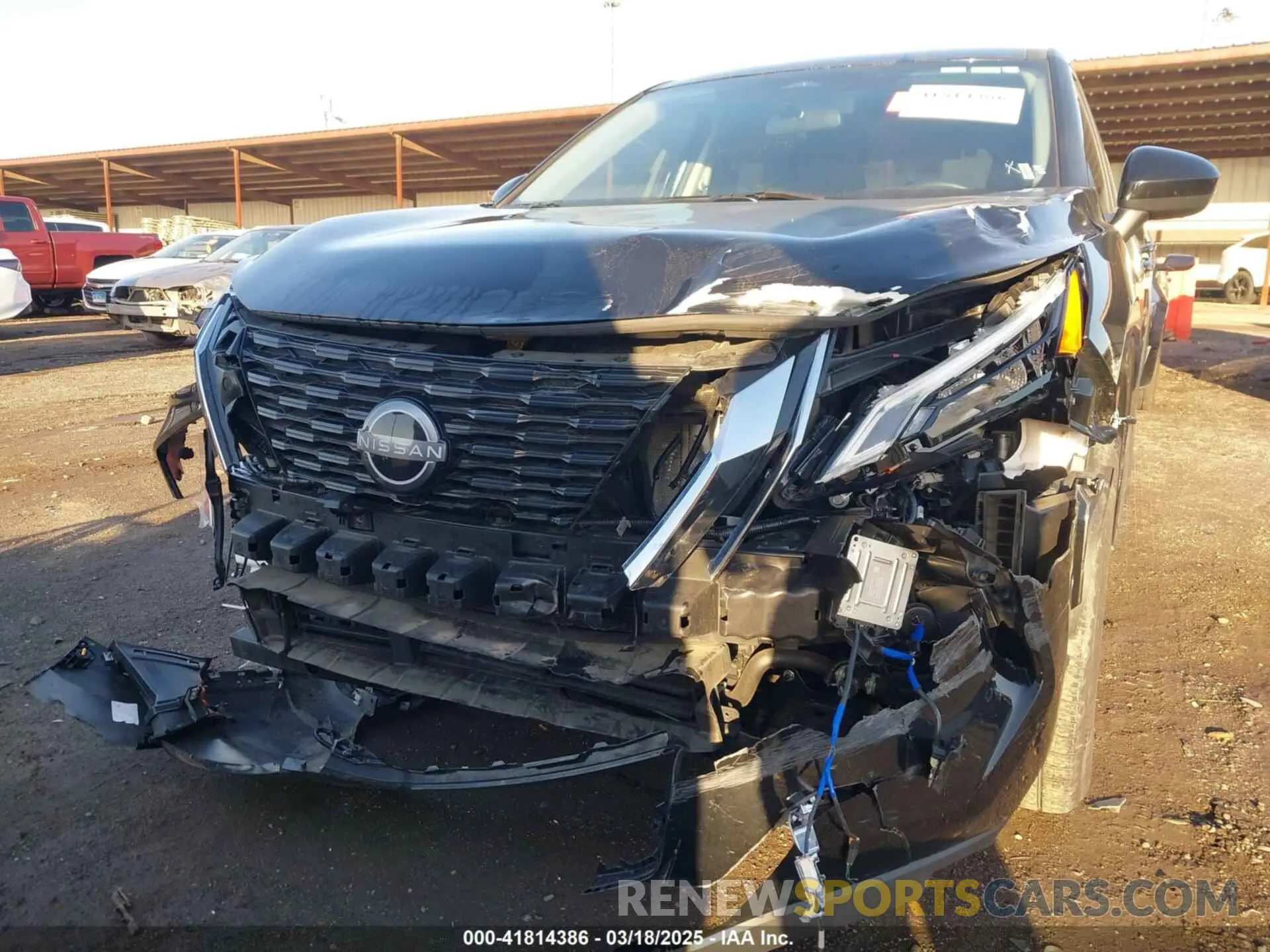 6 Photograph of a damaged car 5N1BT3BA8PC895796 NISSAN ROGUE 2023