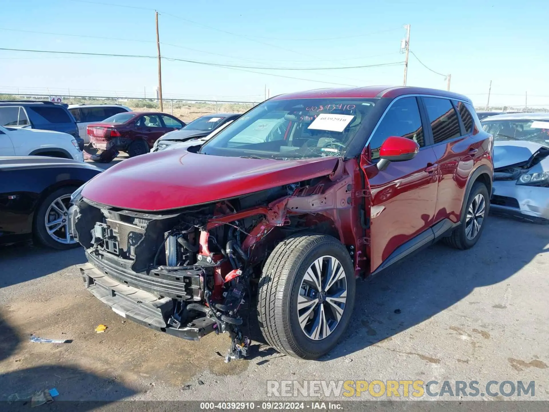 2 Фотография поврежденного автомобиля 5N1BT3BA9PC684932 NISSAN ROGUE 2023