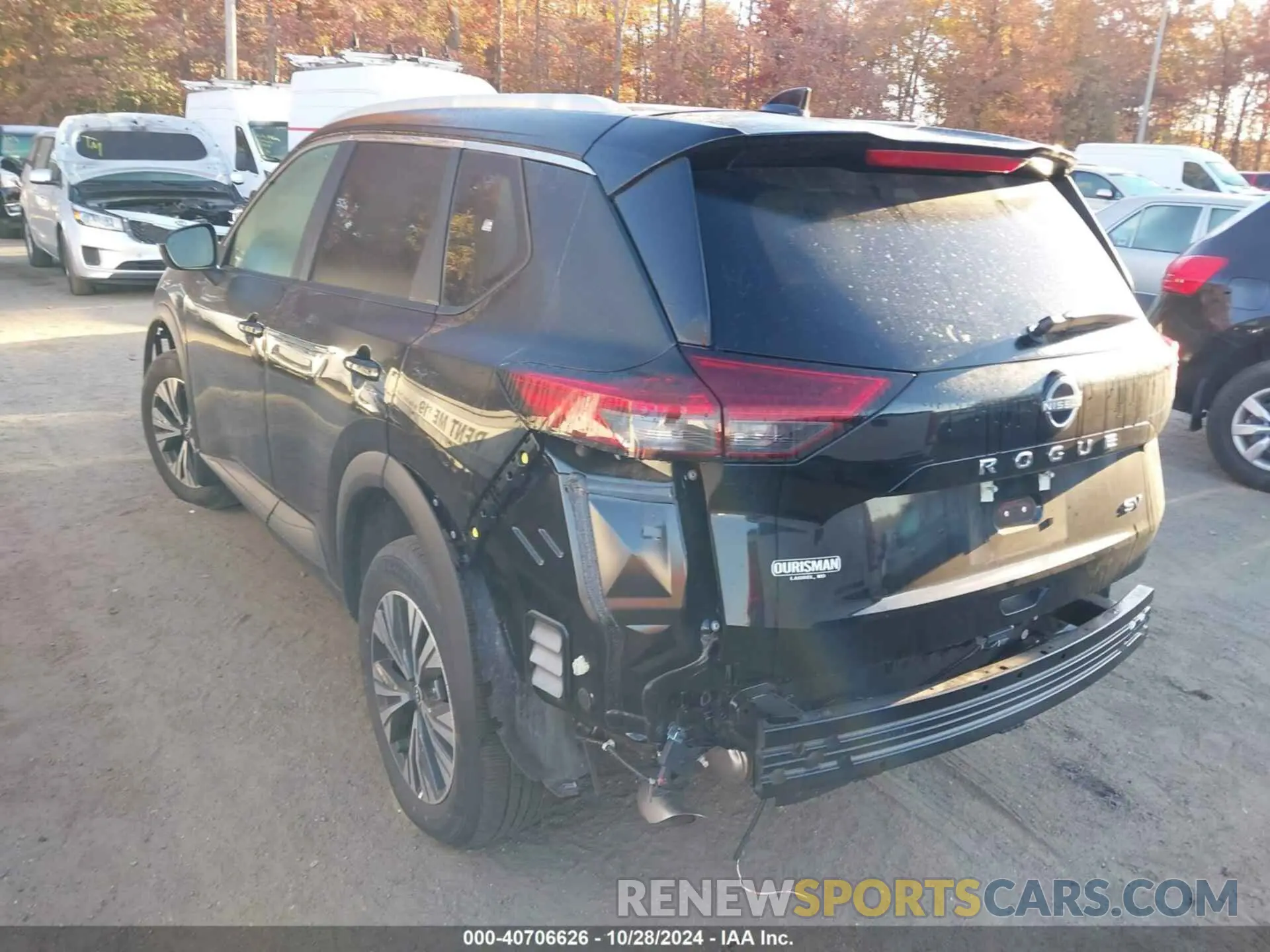 3 Photograph of a damaged car 5N1BT3BA9PC860037 NISSAN ROGUE 2023