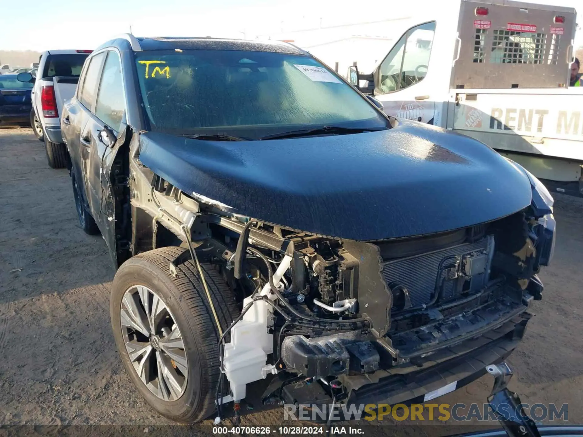 6 Photograph of a damaged car 5N1BT3BA9PC860037 NISSAN ROGUE 2023