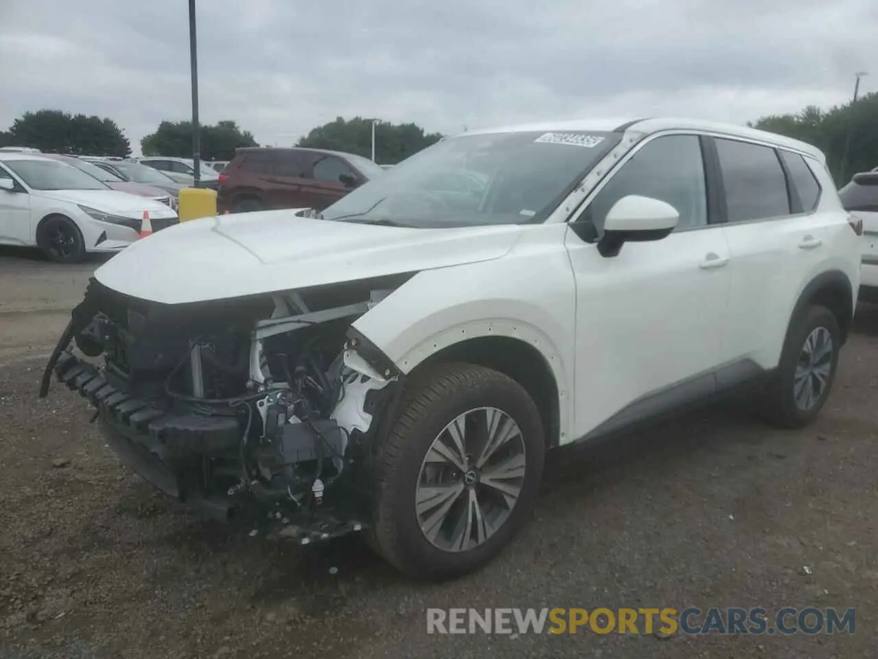 1 Photograph of a damaged car 5N1BT3BA9PC930085 NISSAN ROGUE 2023