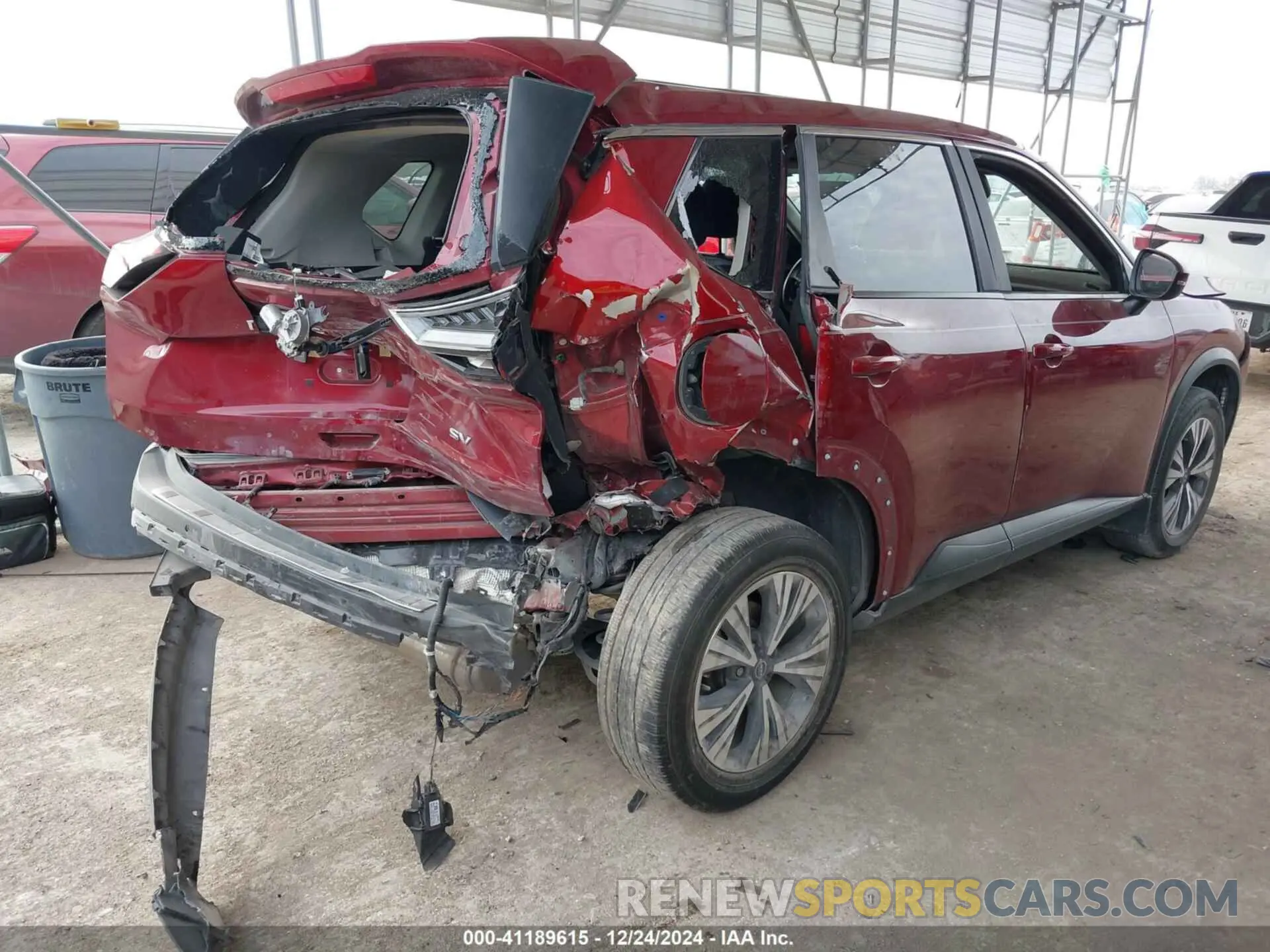 4 Фотография поврежденного автомобиля 5N1BT3BAXPC671932 NISSAN ROGUE 2023