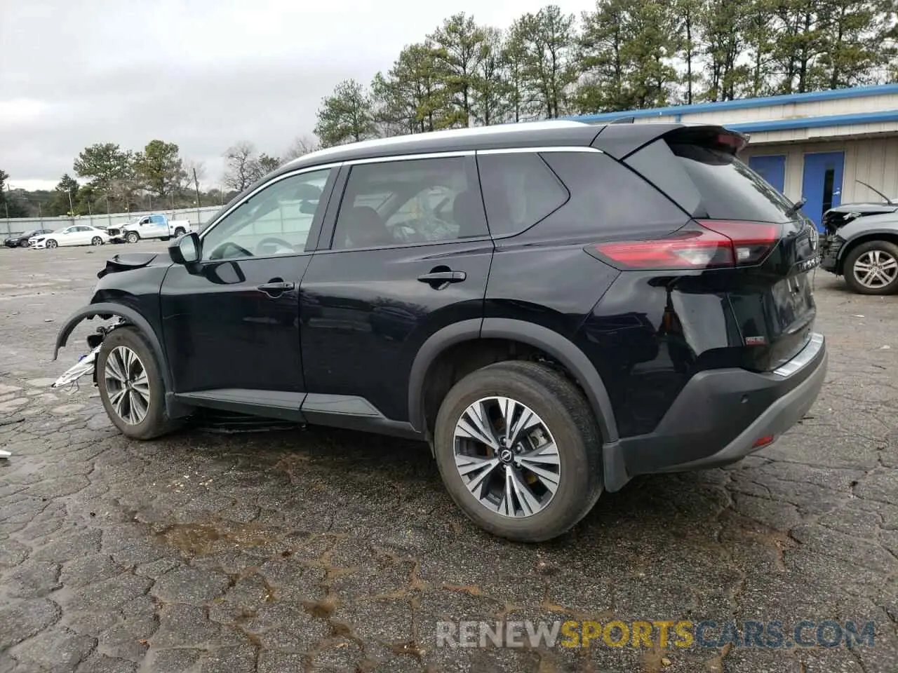 2 Photograph of a damaged car 5N1BT3BAXPC880698 NISSAN ROGUE 2023