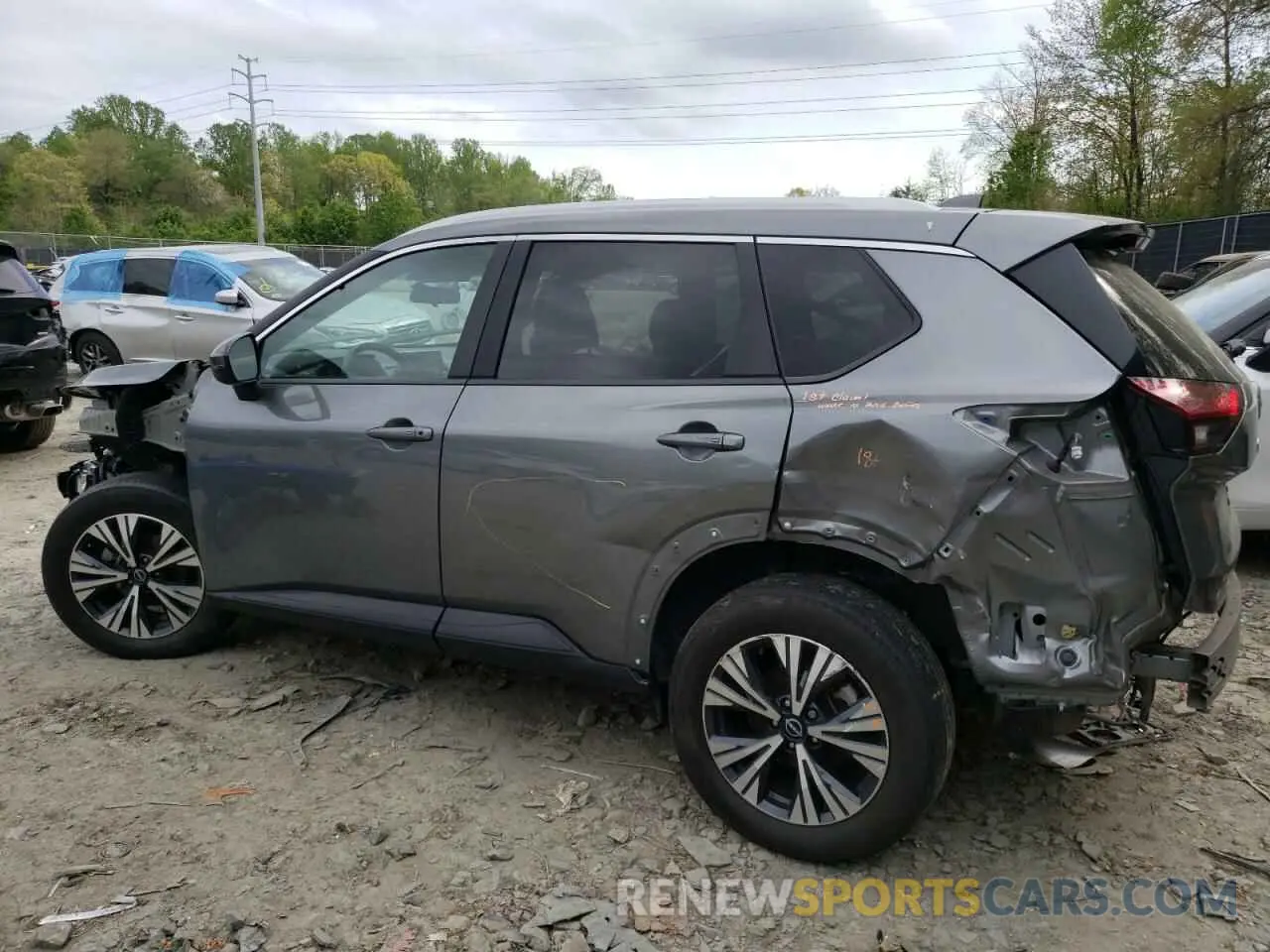 2 Photograph of a damaged car 5N1BT3BB1PC745313 NISSAN ROGUE 2023