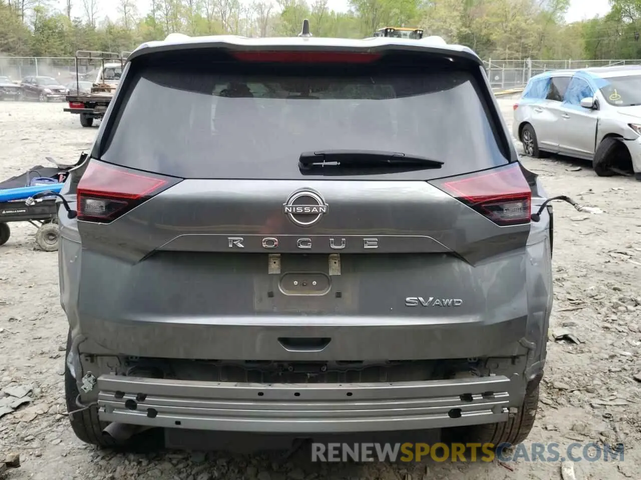 6 Photograph of a damaged car 5N1BT3BB1PC745313 NISSAN ROGUE 2023