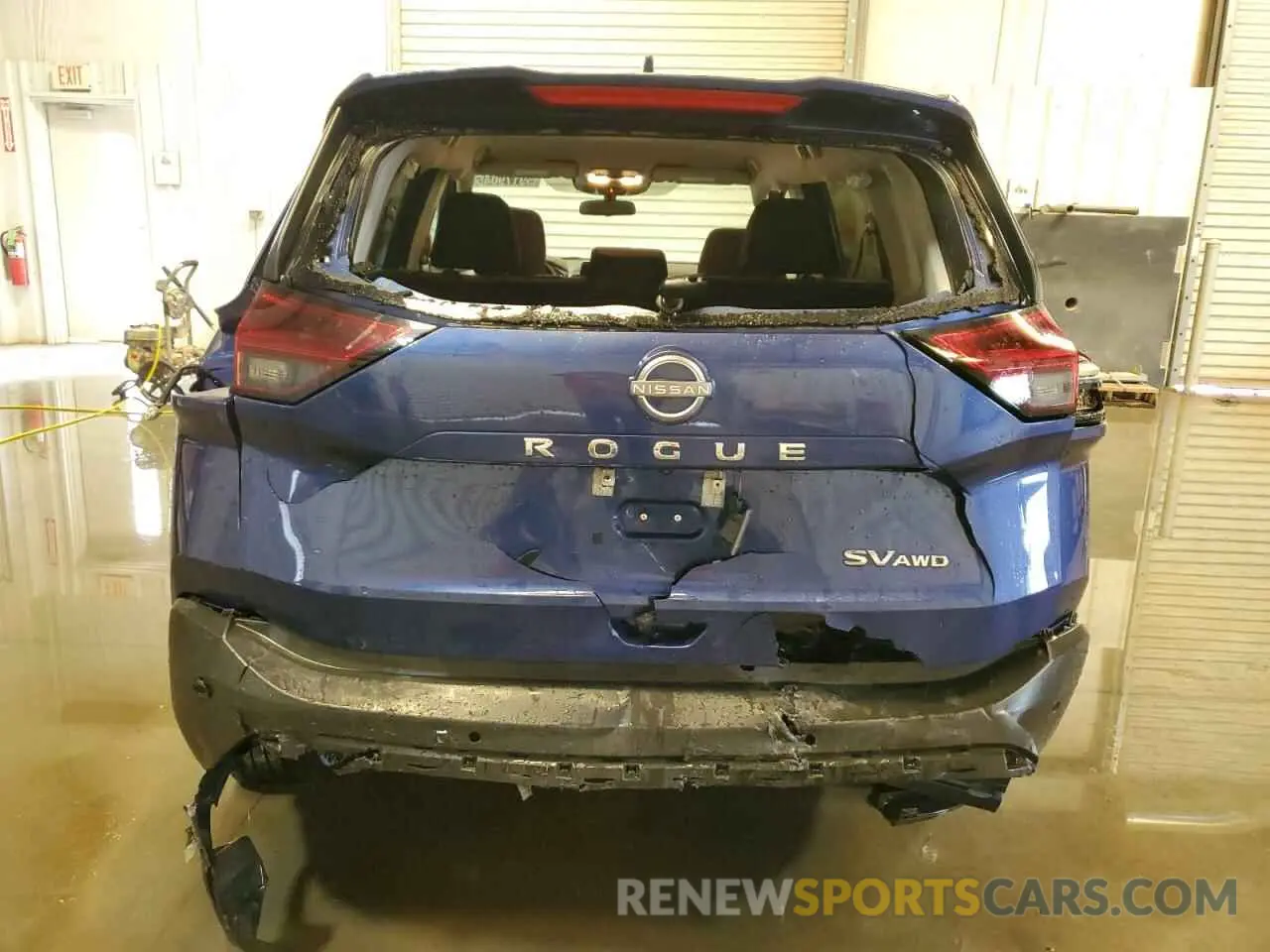 6 Photograph of a damaged car 5N1BT3BB1PC846738 NISSAN ROGUE 2023