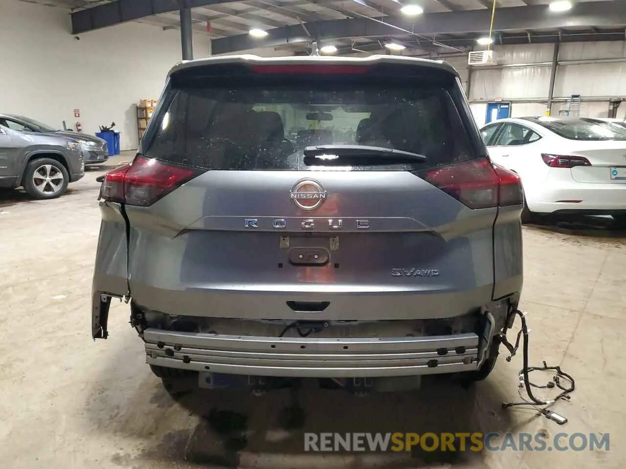 6 Photograph of a damaged car 5N1BT3BB1PC941235 NISSAN ROGUE 2023