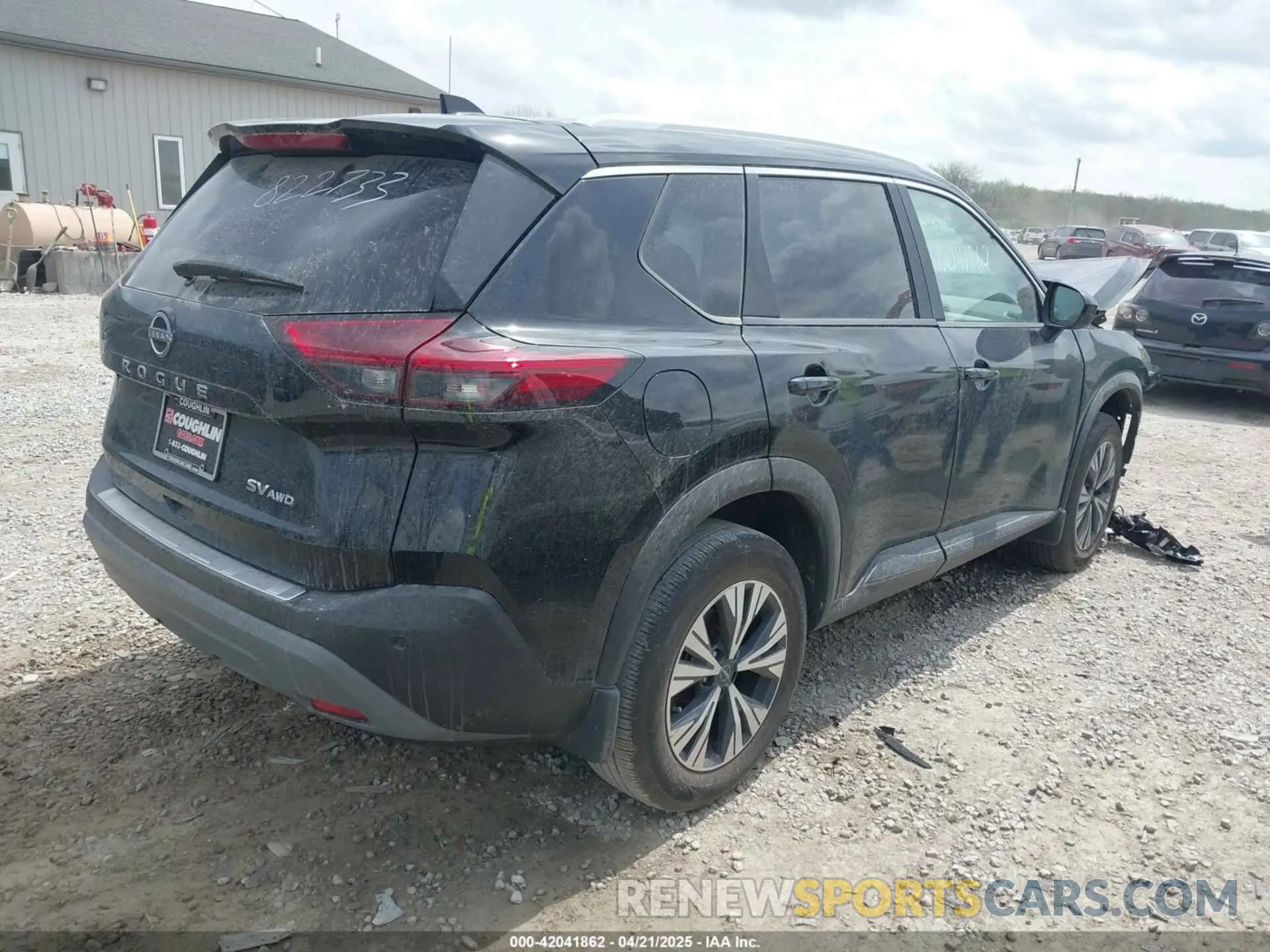 4 Photograph of a damaged car 5N1BT3BB3PC822733 NISSAN ROGUE 2023