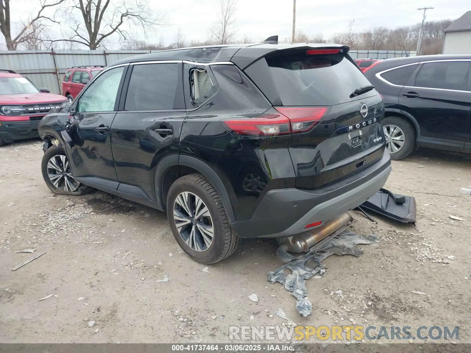 3 Photograph of a damaged car 5N1BT3BB3PC835157 NISSAN ROGUE 2023