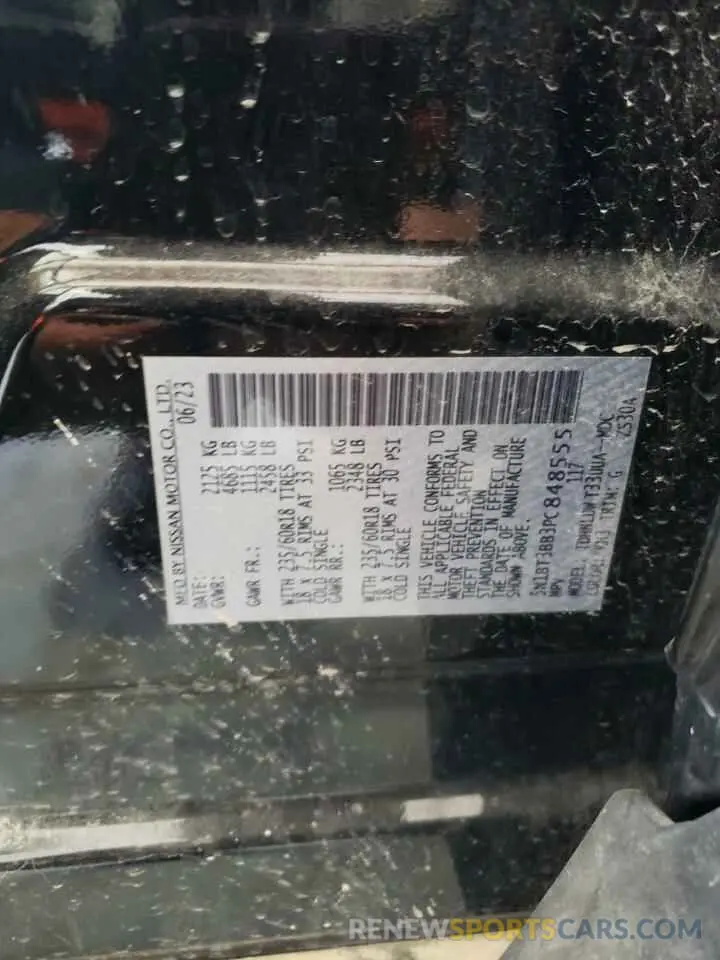 14 Фотография поврежденного автомобиля 5N1BT3BB3PC848555 NISSAN ROGUE 2023
