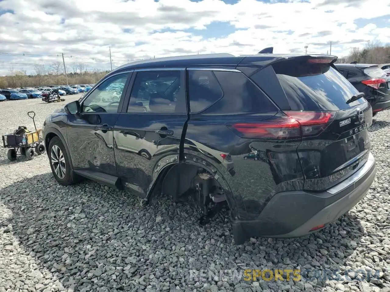 2 Фотография поврежденного автомобиля 5N1BT3BB3PC863265 NISSAN ROGUE 2023