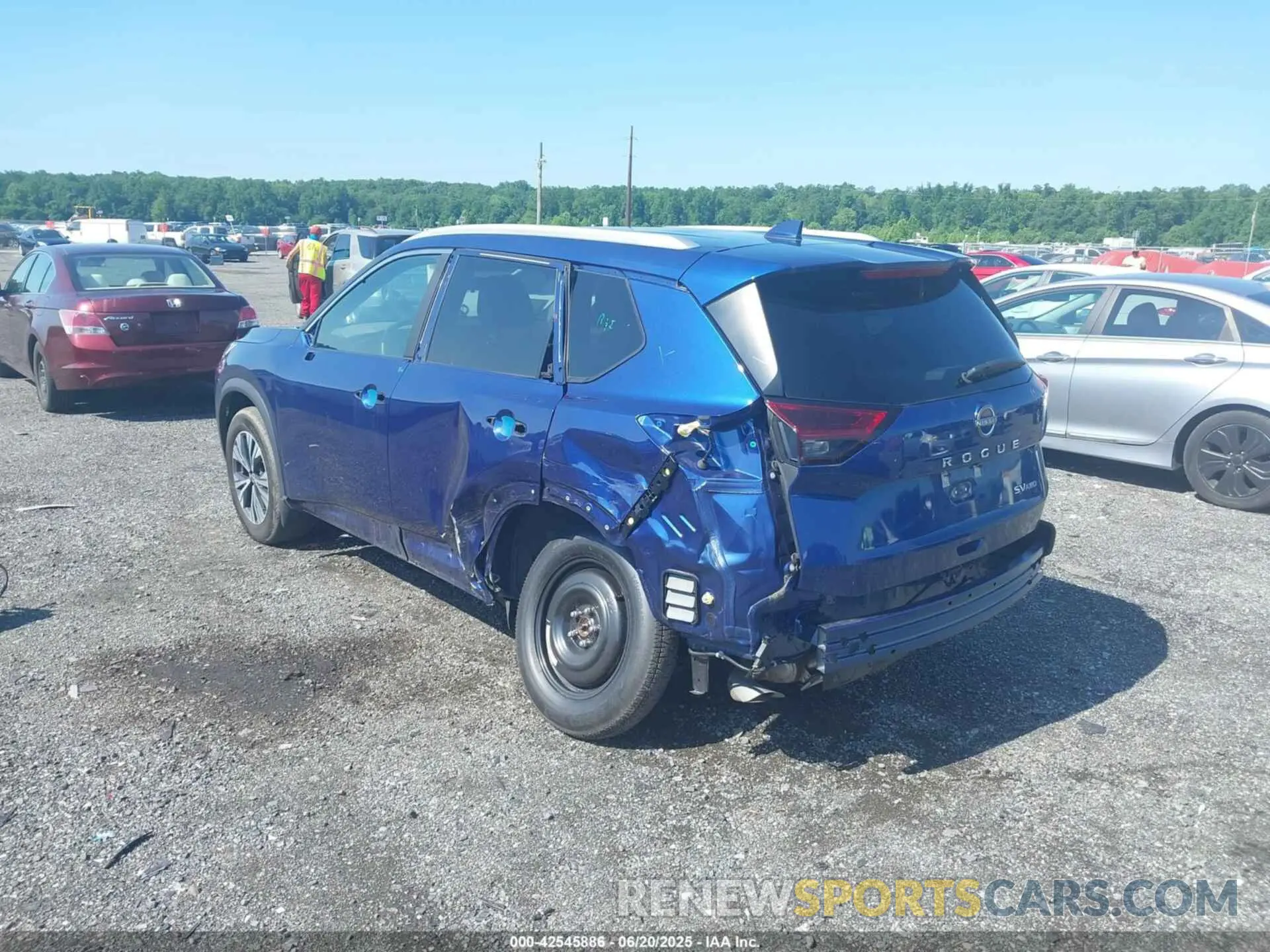 3 Photograph of a damaged car 5N1BT3BB3PC922430 NISSAN ROGUE 2023