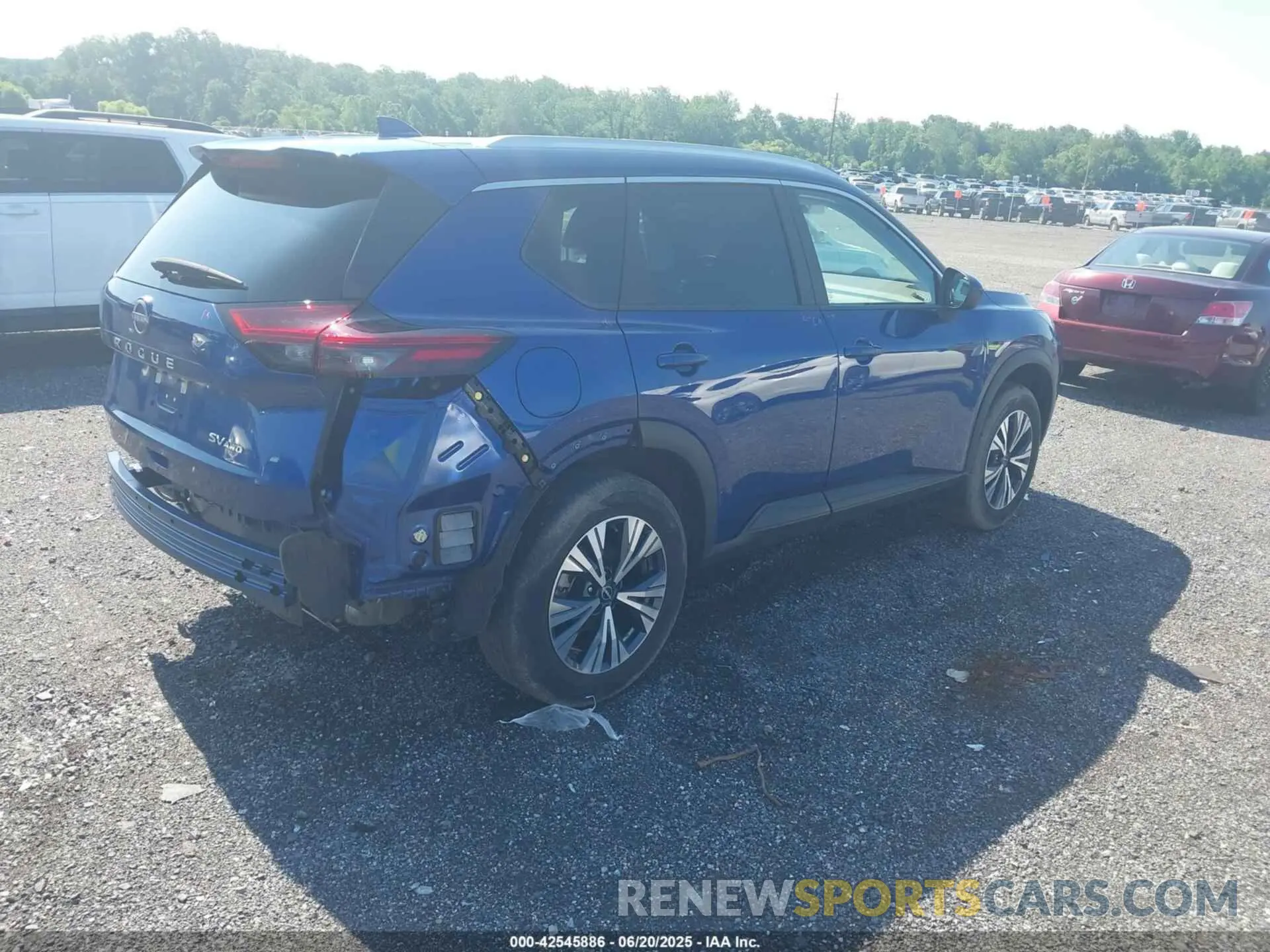 4 Photograph of a damaged car 5N1BT3BB3PC922430 NISSAN ROGUE 2023