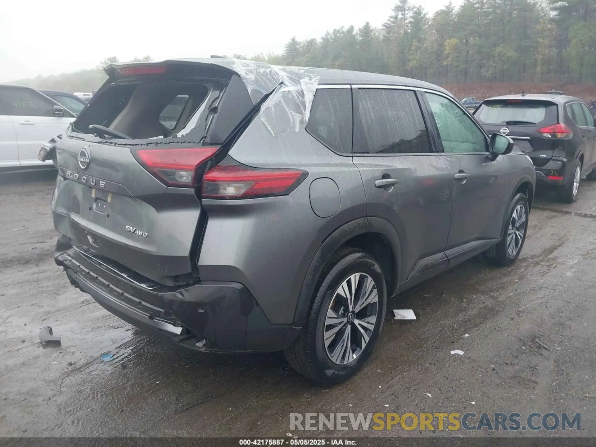 4 Photograph of a damaged car 5N1BT3BB4PC830727 NISSAN ROGUE 2023