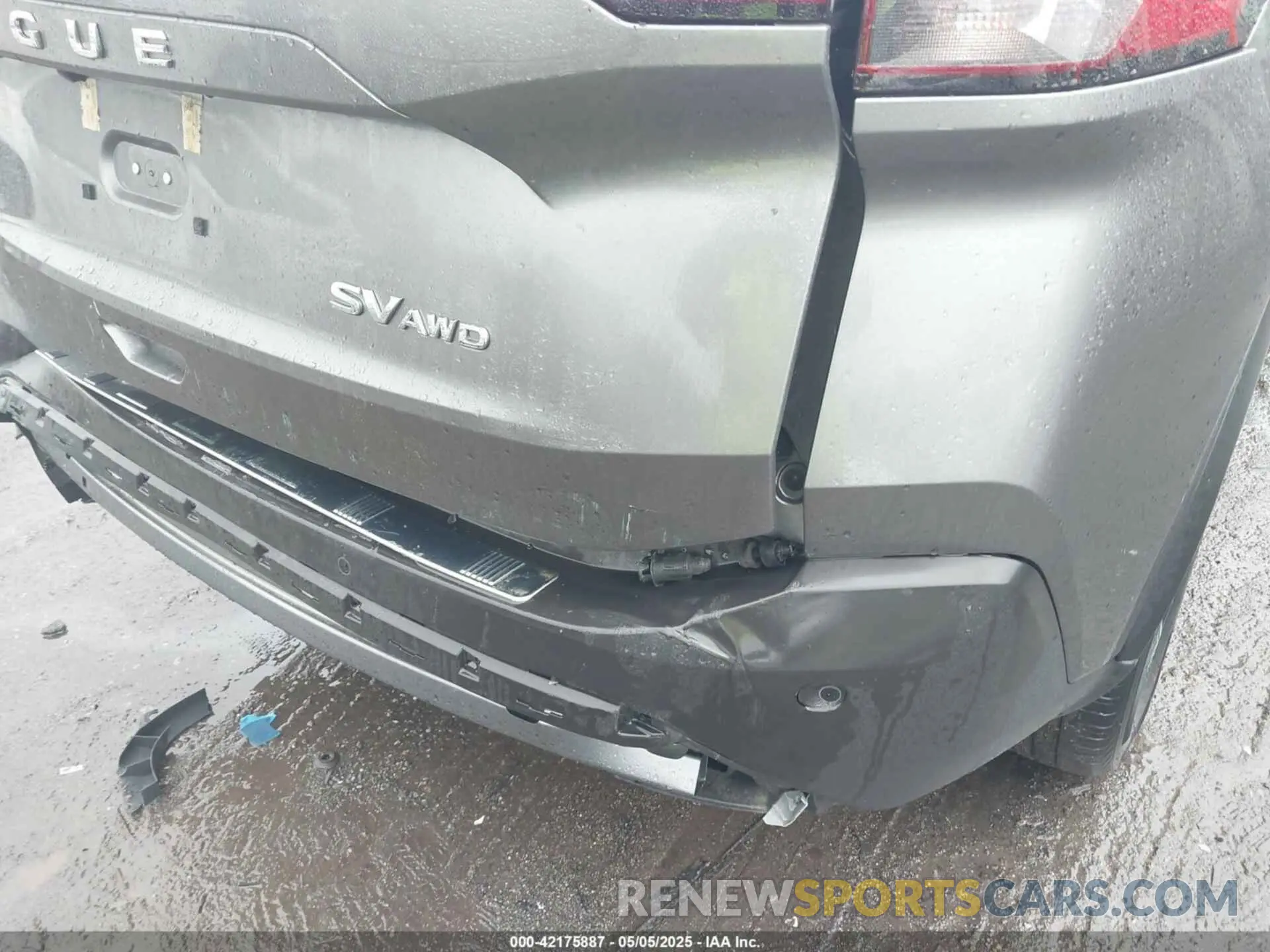 6 Photograph of a damaged car 5N1BT3BB4PC830727 NISSAN ROGUE 2023