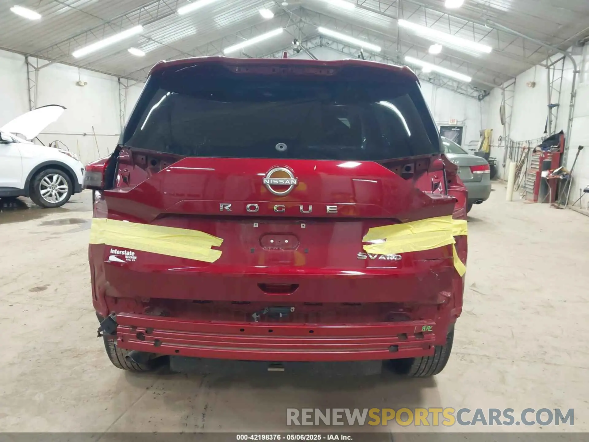 17 Photograph of a damaged car 5N1BT3BB4PC886215 NISSAN ROGUE 2023