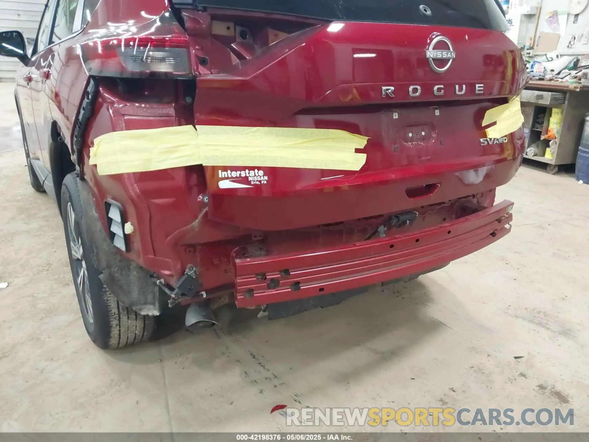 6 Photograph of a damaged car 5N1BT3BB4PC886215 NISSAN ROGUE 2023