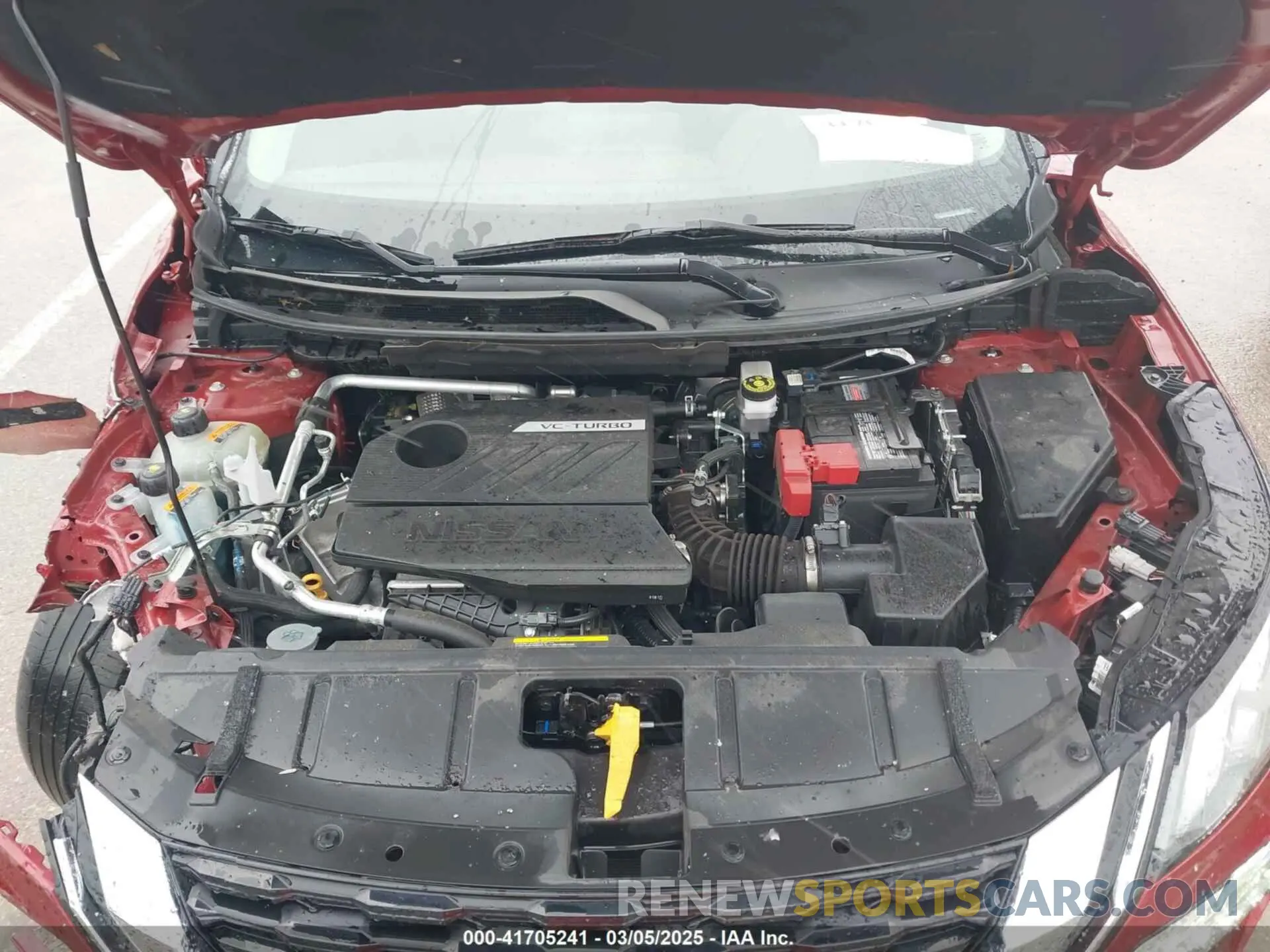 10 Photograph of a damaged car 5N1BT3BB4PC919536 NISSAN ROGUE 2023