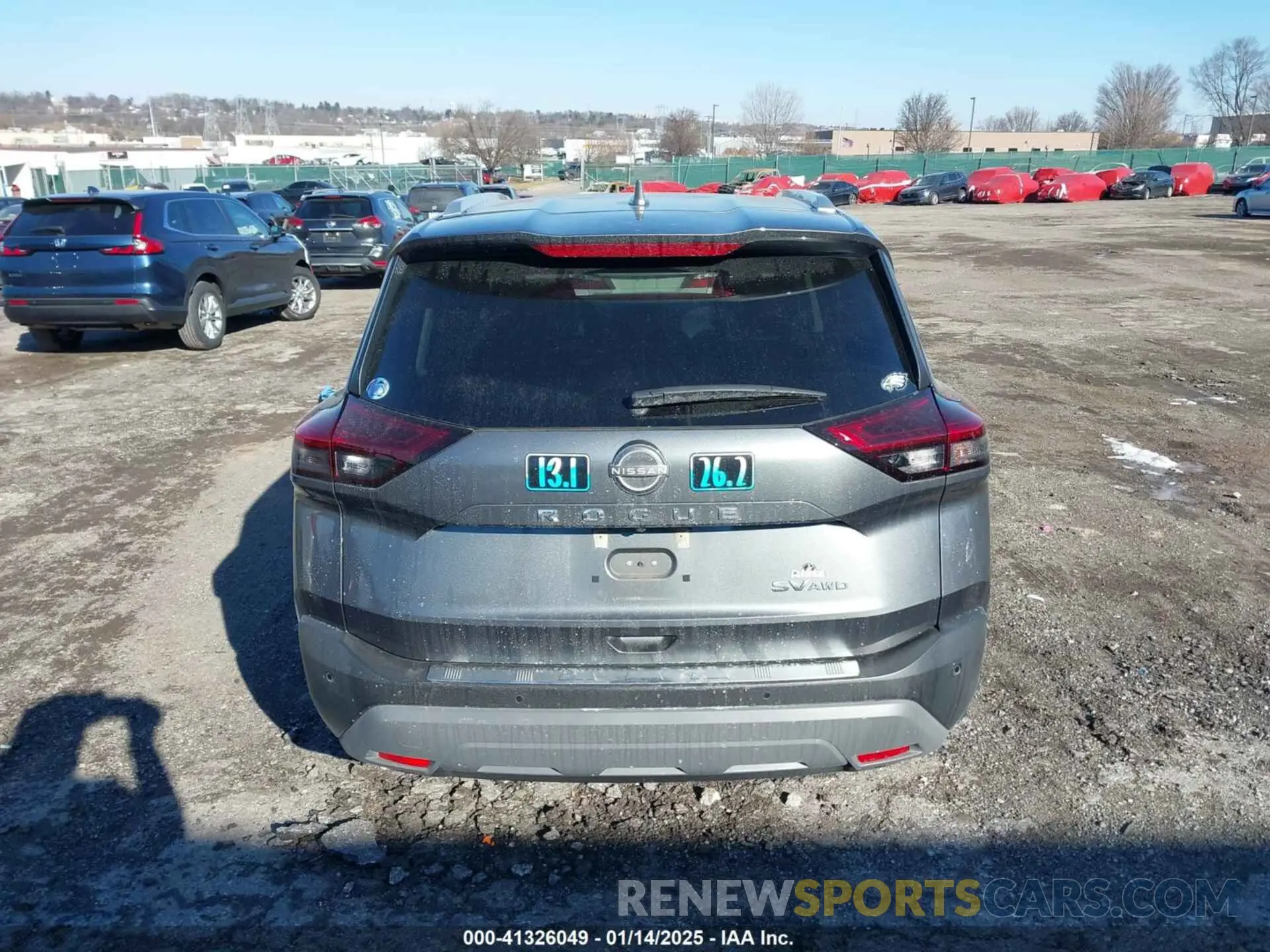 16 Photograph of a damaged car 5N1BT3BB5PC672267 NISSAN ROGUE 2023
