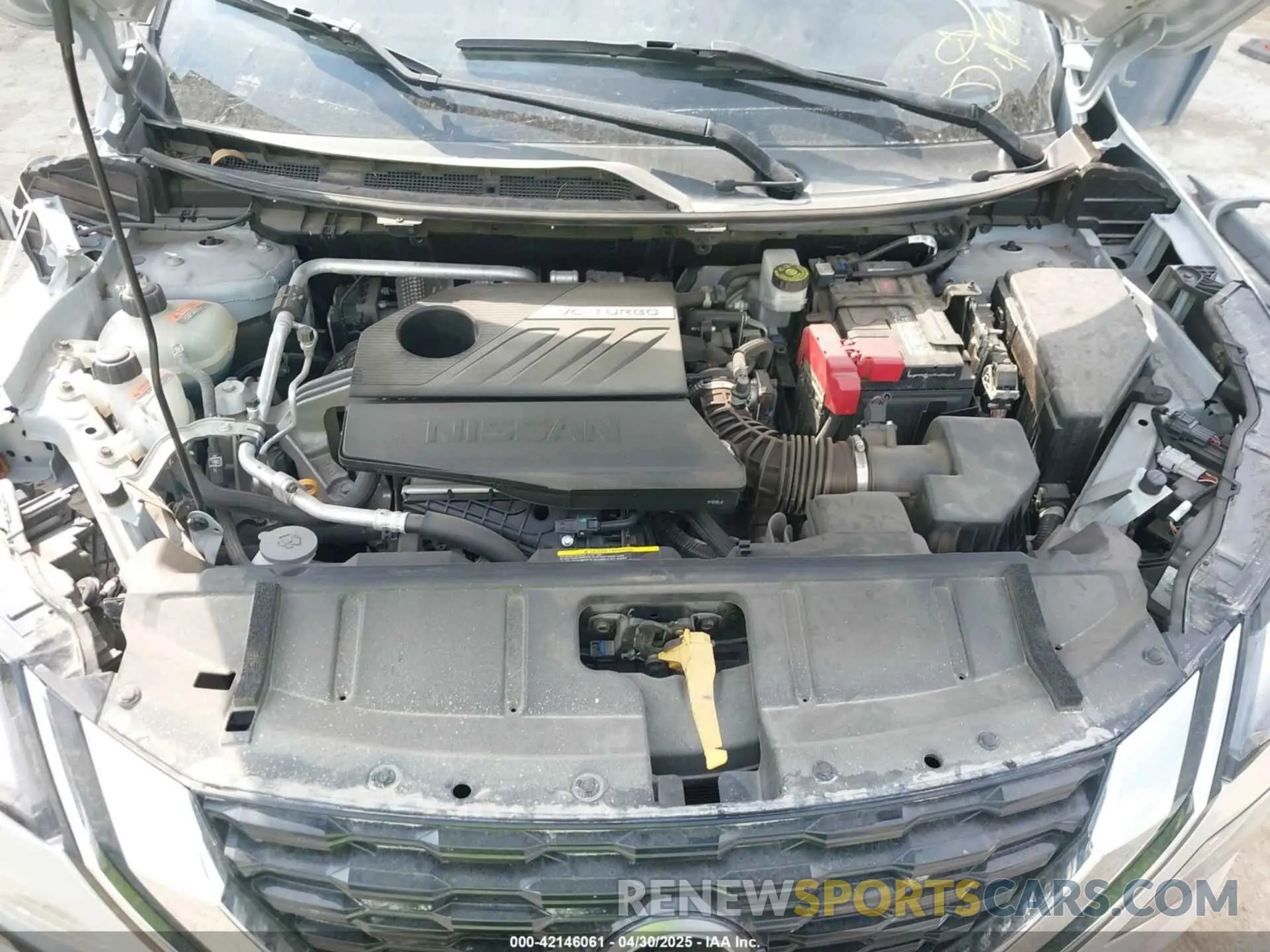 10 Photograph of a damaged car 5N1BT3BB5PC797558 NISSAN ROGUE 2023
