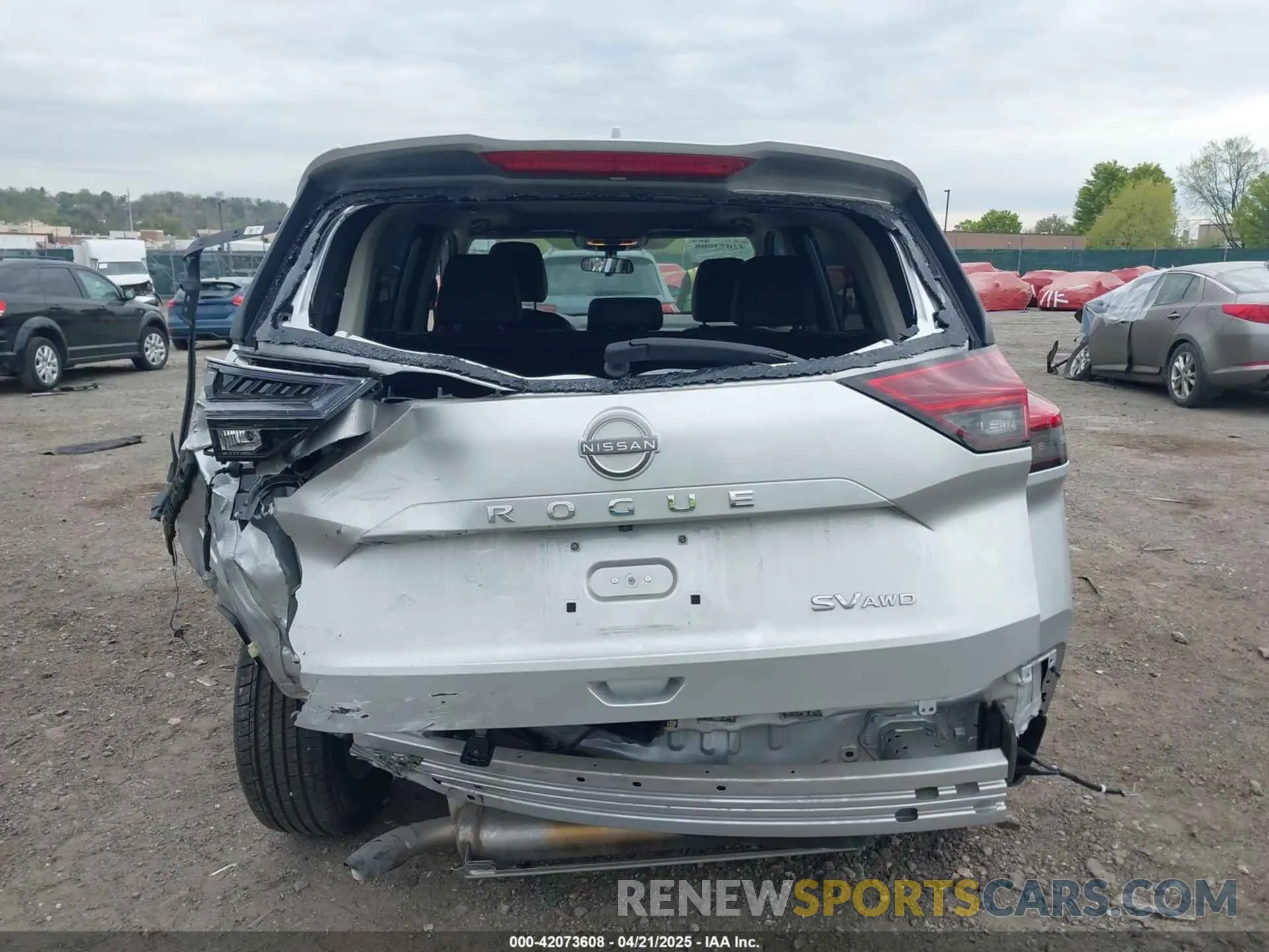 15 Photograph of a damaged car 5N1BT3BB5PC798144 NISSAN ROGUE 2023